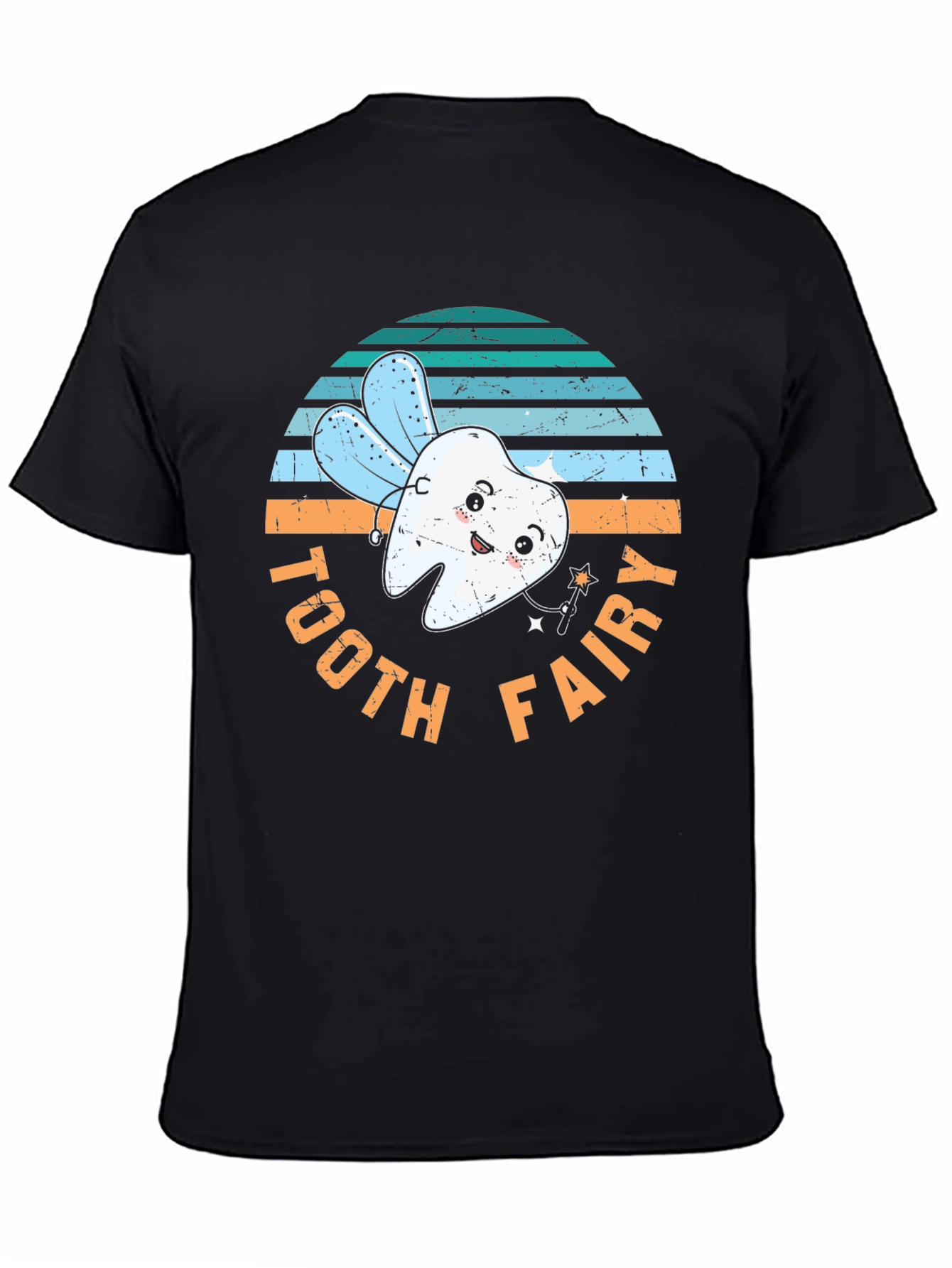 Tooth Fairy Graphic Tee - Cute Dental Shirt