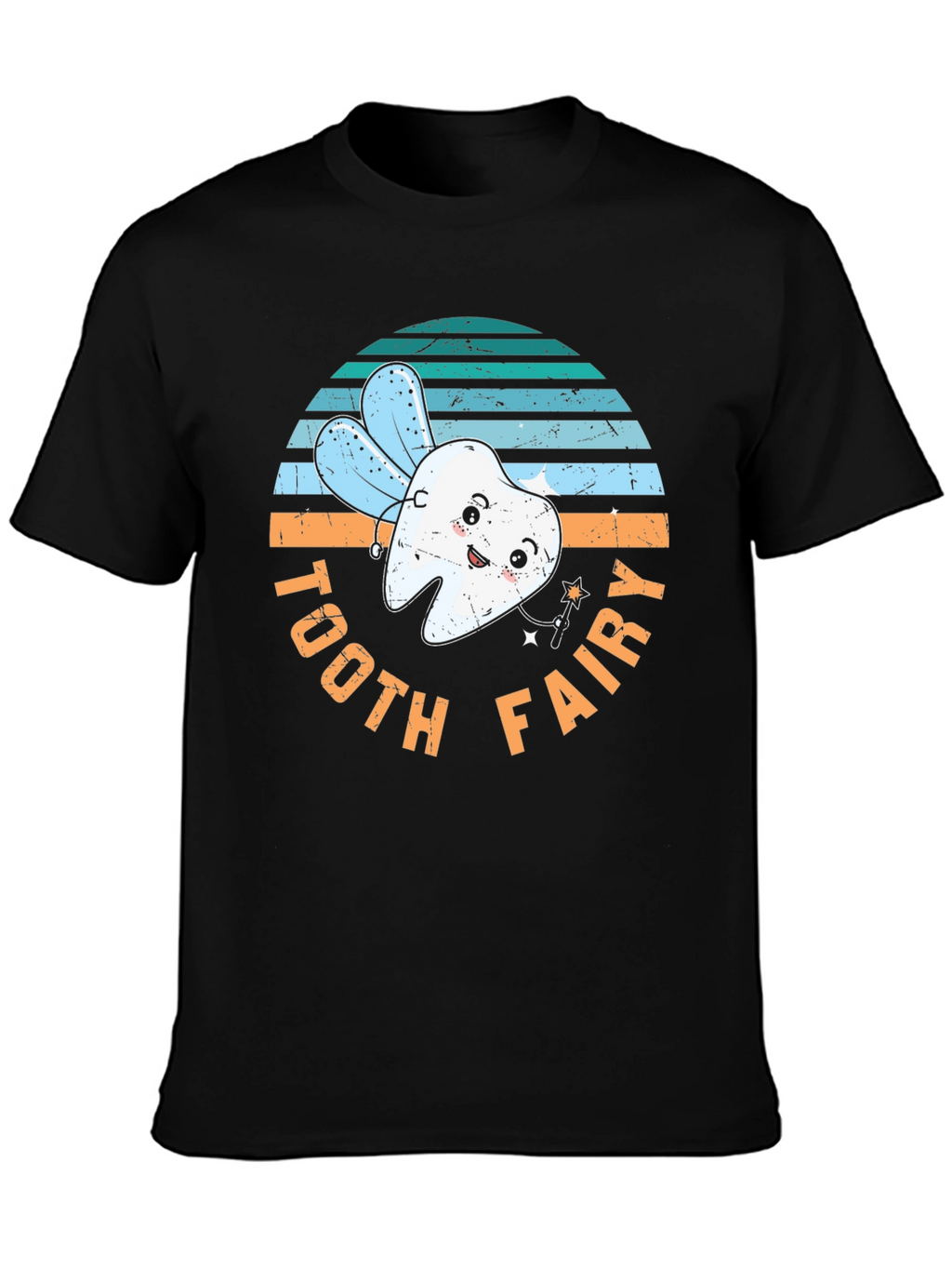 Tooth Fairy Graphic Tee - Cute Dental Shirt