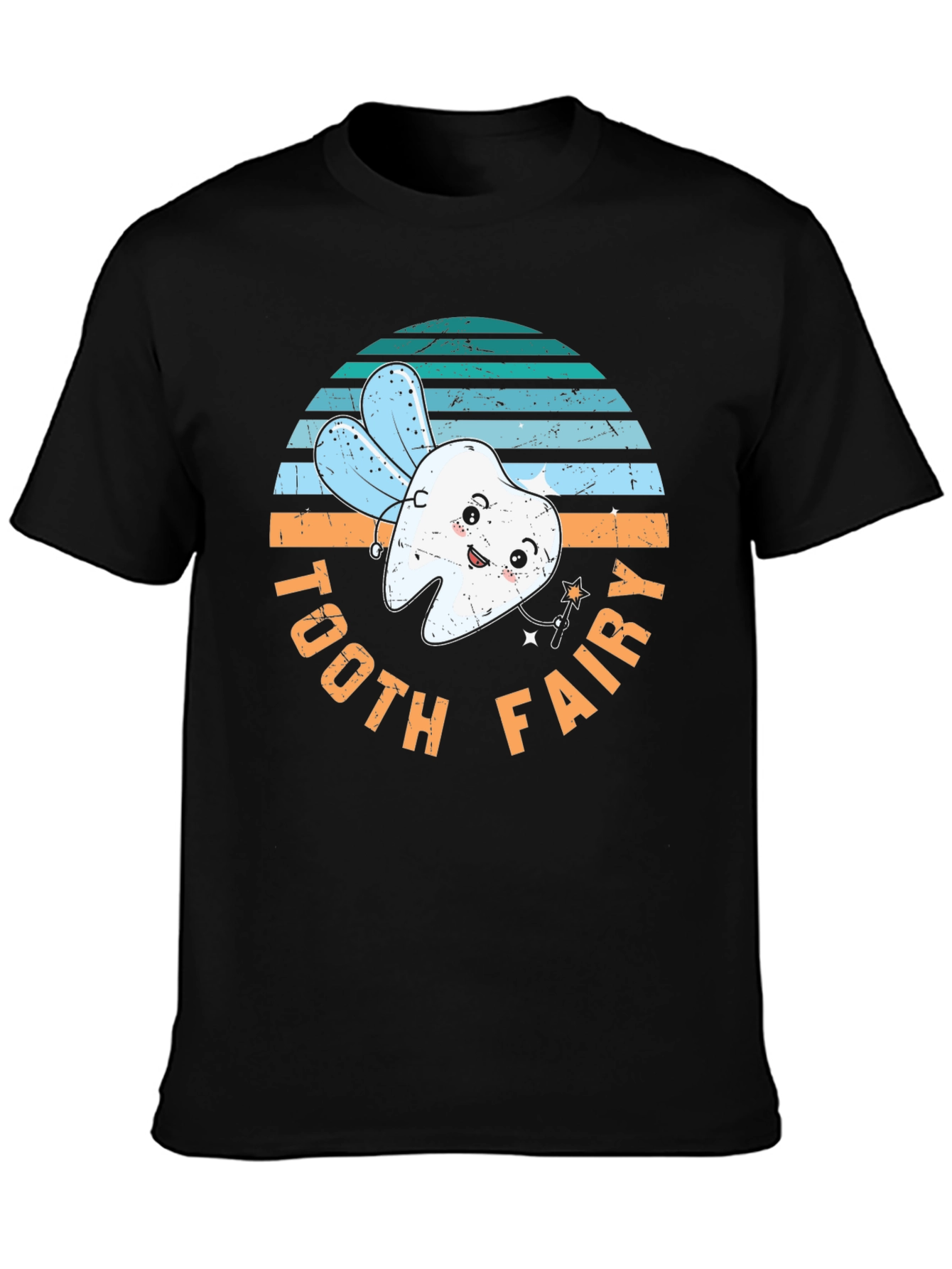 Tooth Fairy Graphic Tee - Cute Dental Shirt