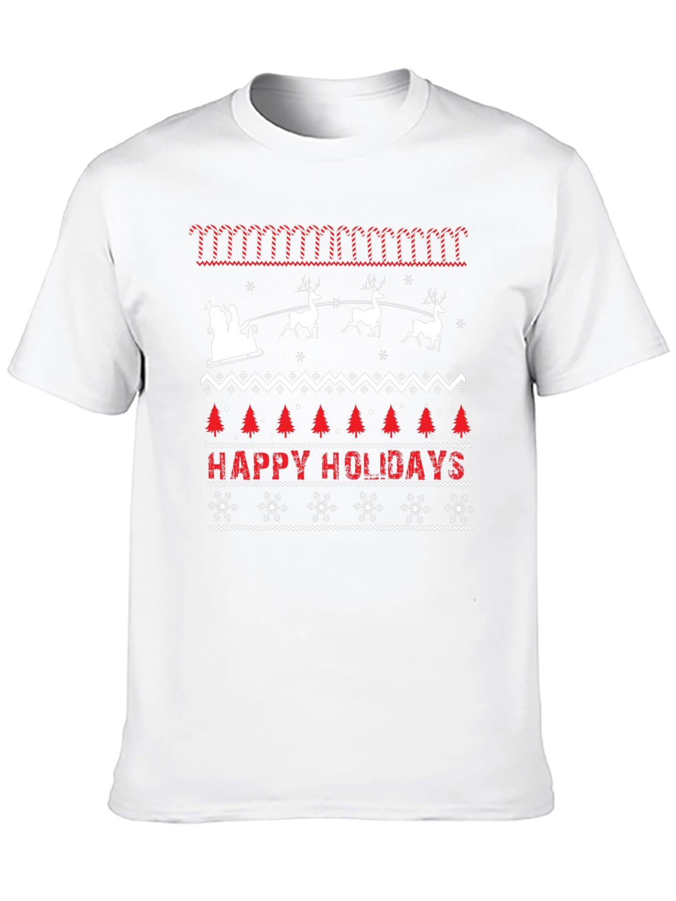 Happy Holidays Christmas Ugly Sweater T-Shirt