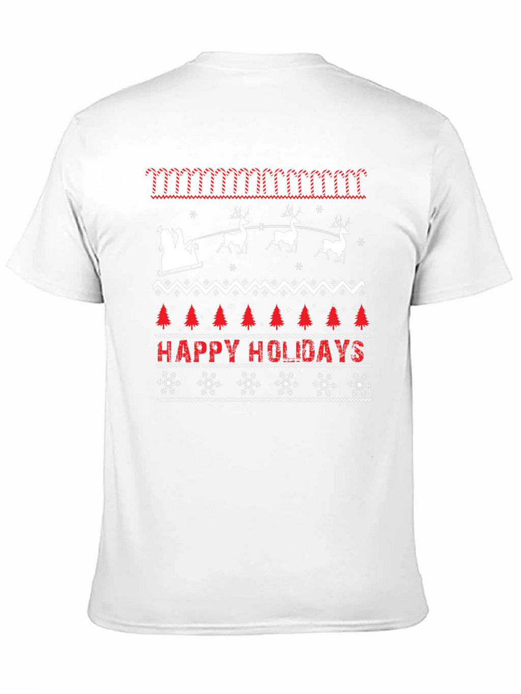 Happy Holidays Christmas Ugly Sweater T-Shirt