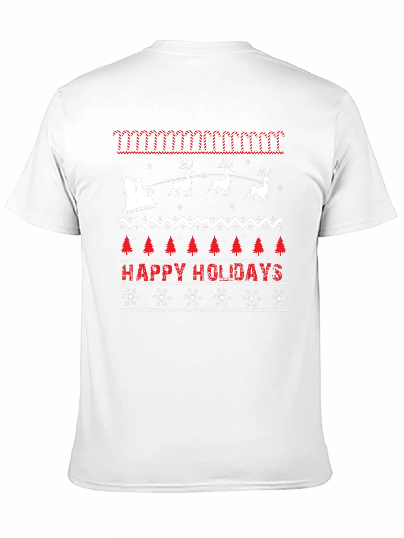 Happy Holidays Christmas Ugly Sweater T-Shirt