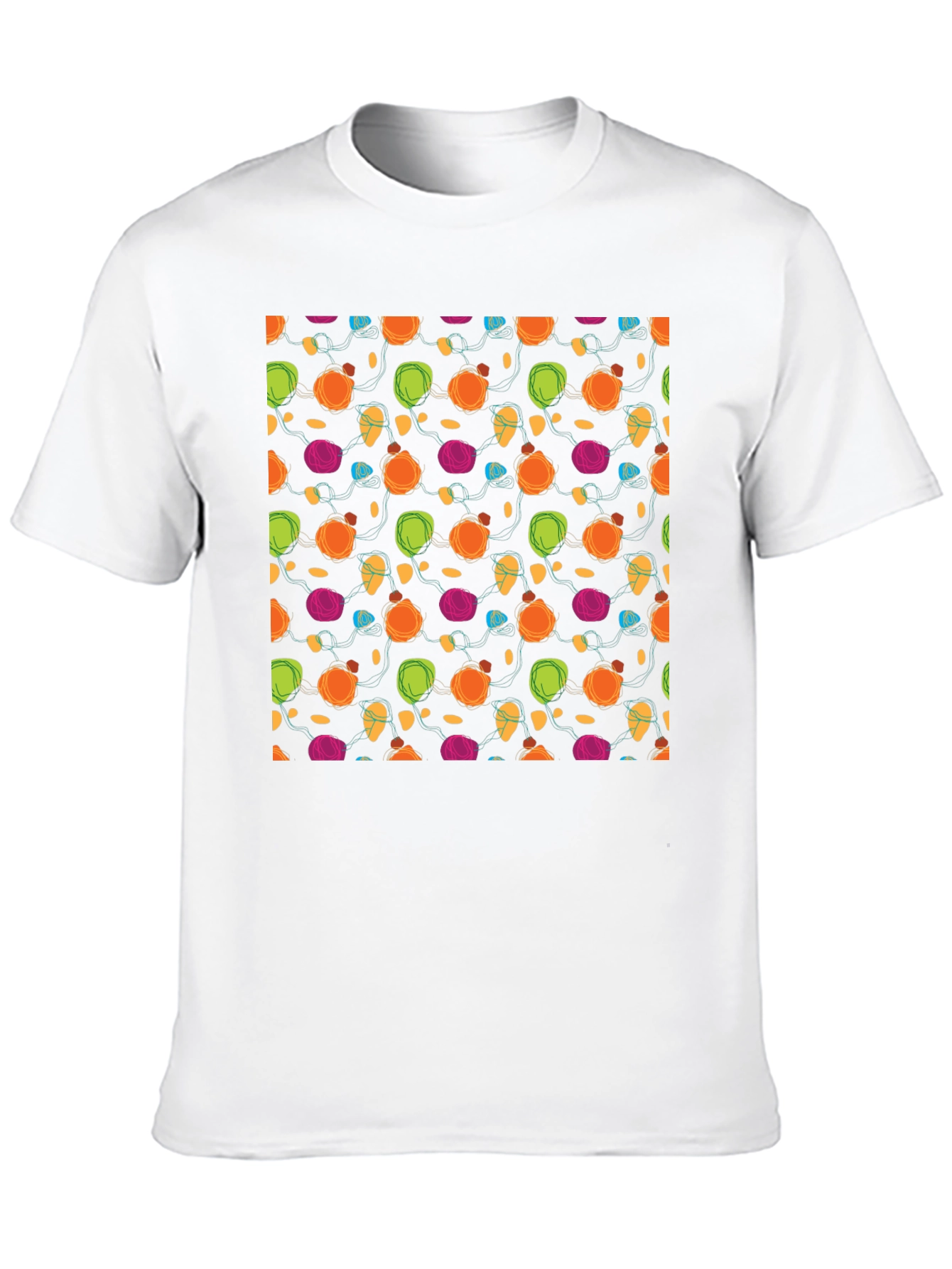 Festive Lights Patterned T-Shirt
