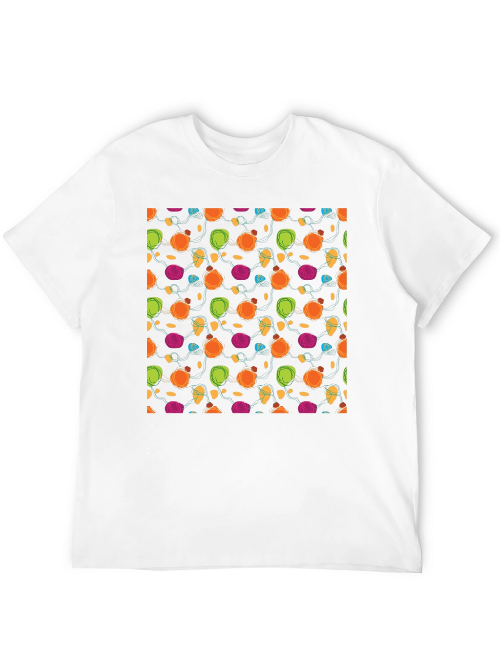 Festive Lights Patterned T-Shirt