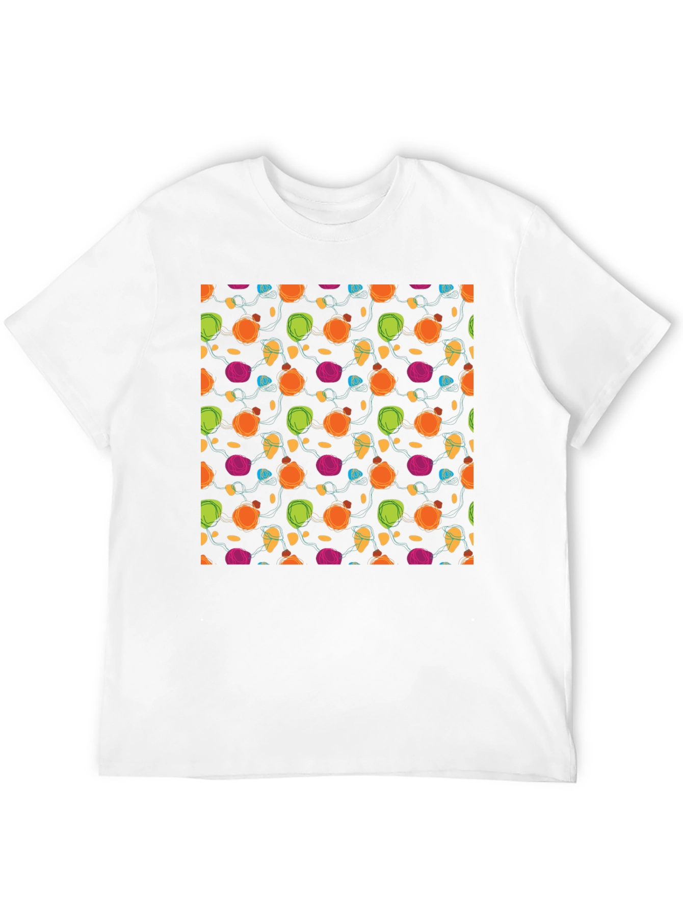 Festive Lights Patterned T-Shirt