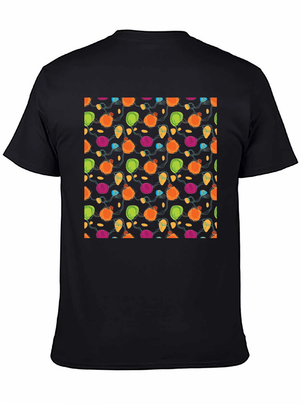 Festive Lights Patterned T-Shirt