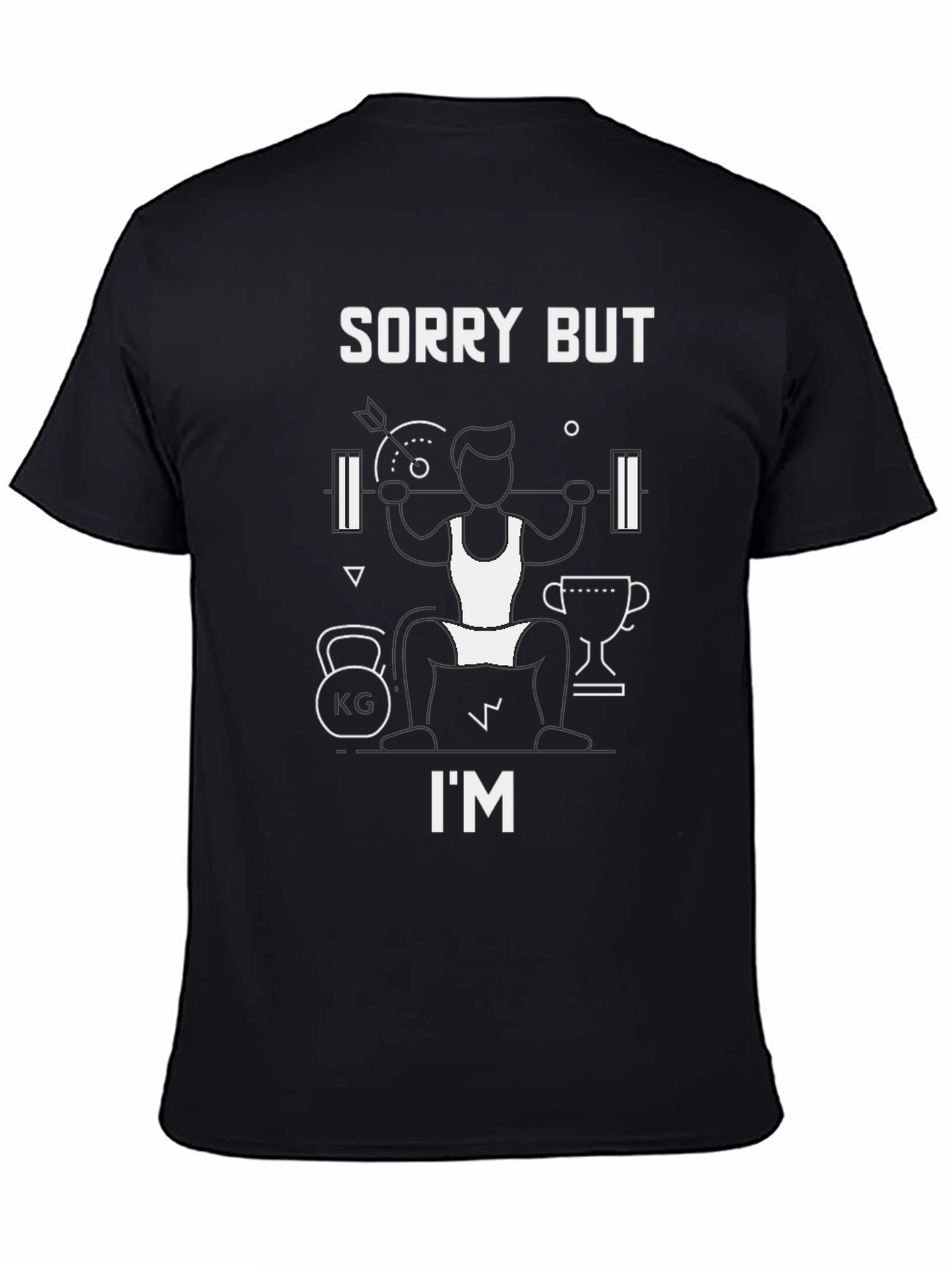 Sorry But Im Lifting T-Shirt Gym Fitness Workout Tee
