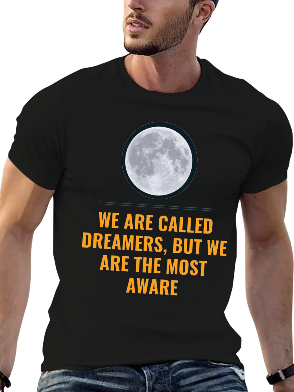 Dreamer Moon Graphic T-Shirt