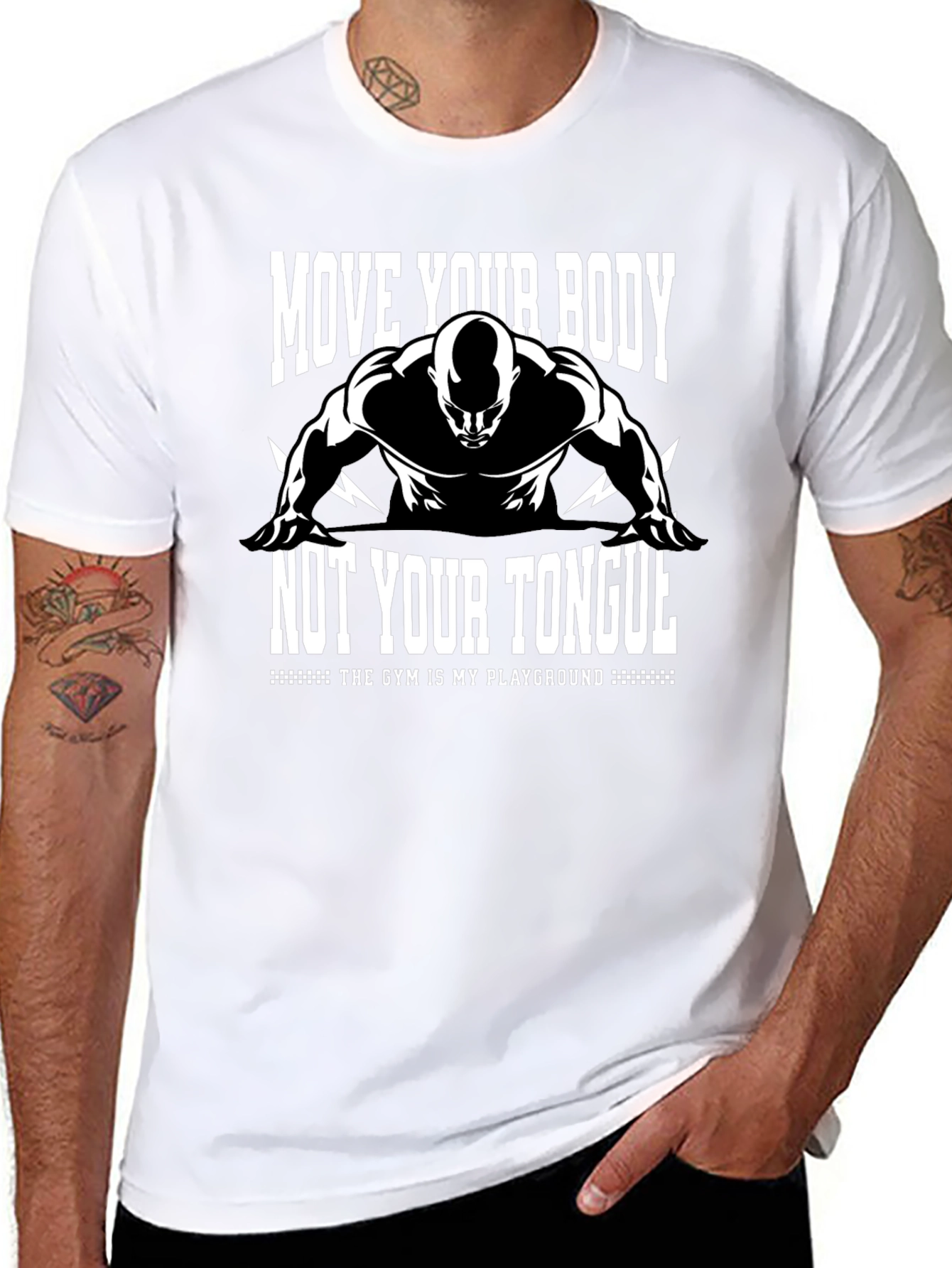Gym Motivation T-Shirt: Move Your Body