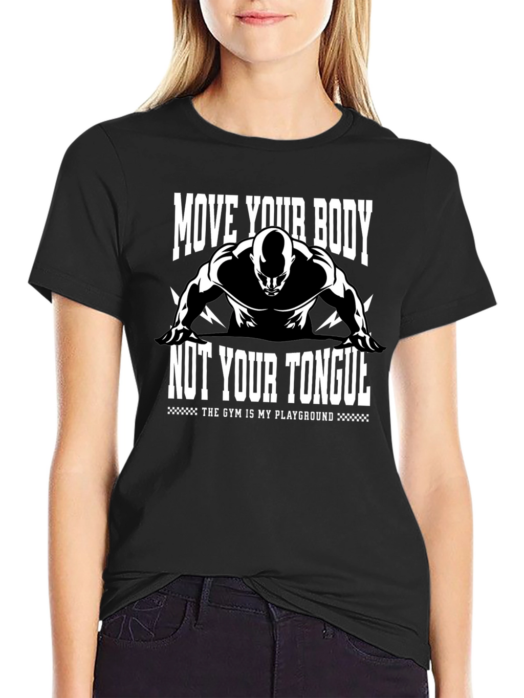 Gym Motivation T-Shirt: Move Your Body