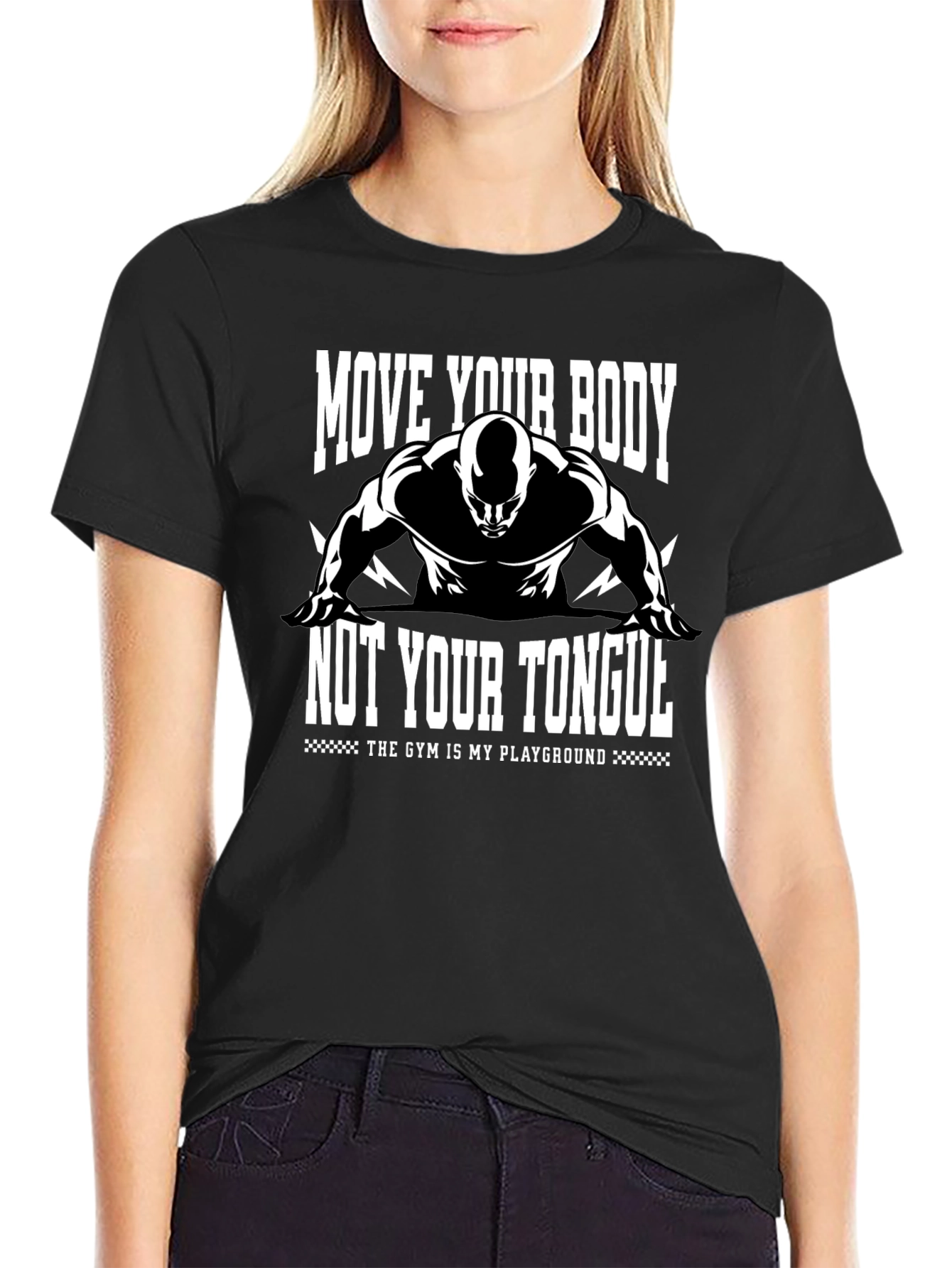 Gym Motivation T-Shirt: Move Your Body
