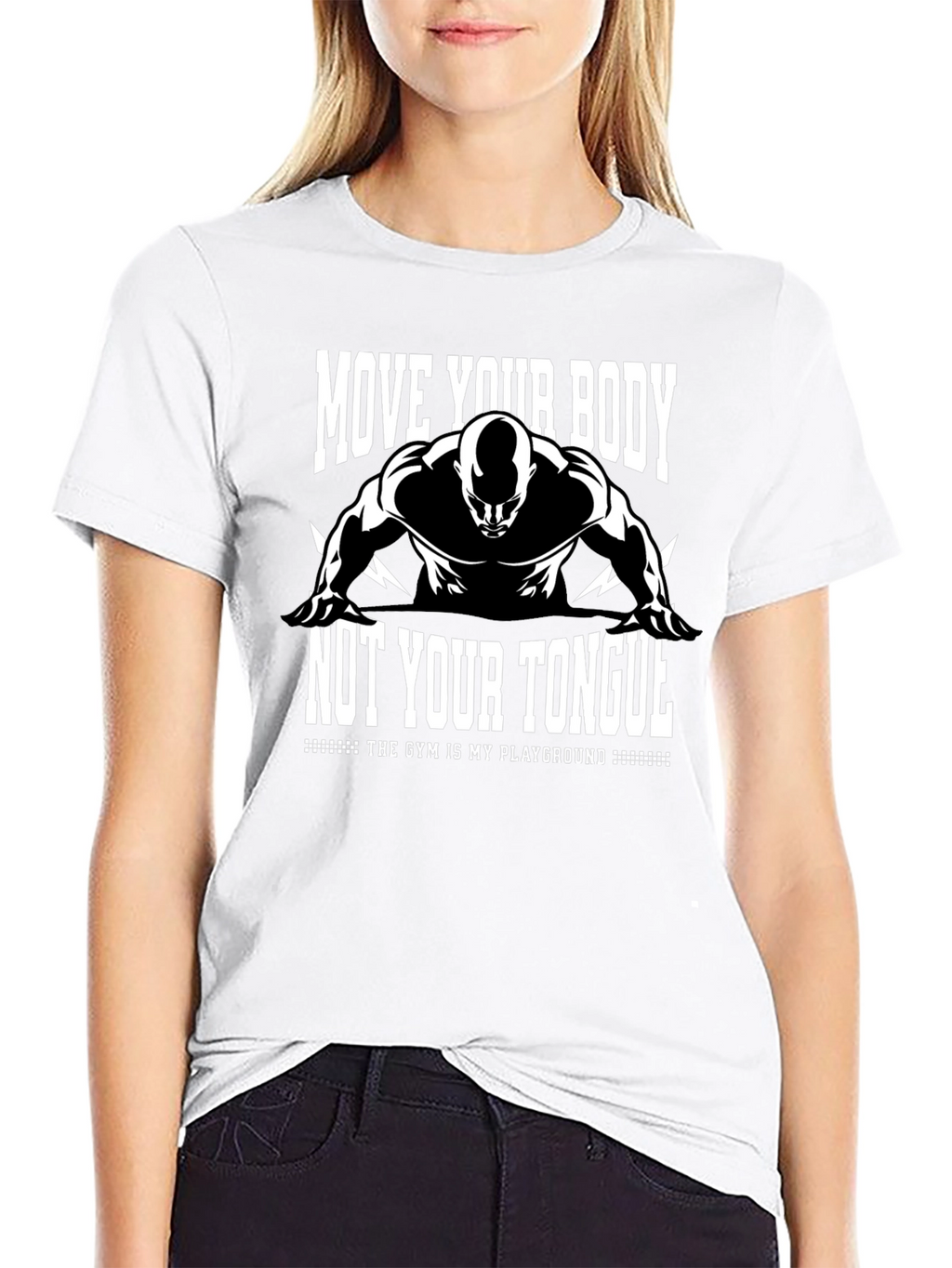 Gym Motivation T-Shirt: Move Your Body