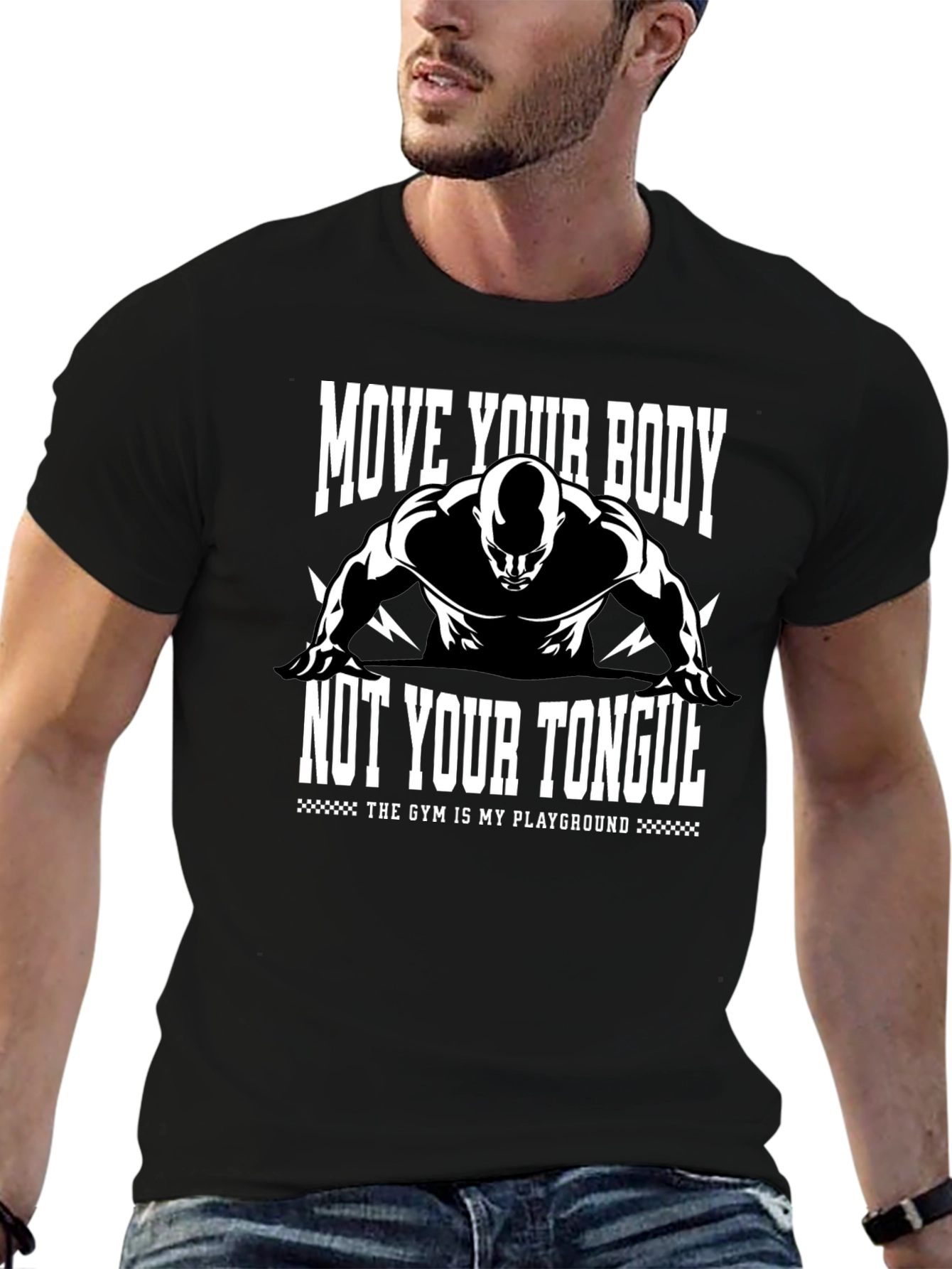 Gym Motivation T-Shirt: Move Your Body