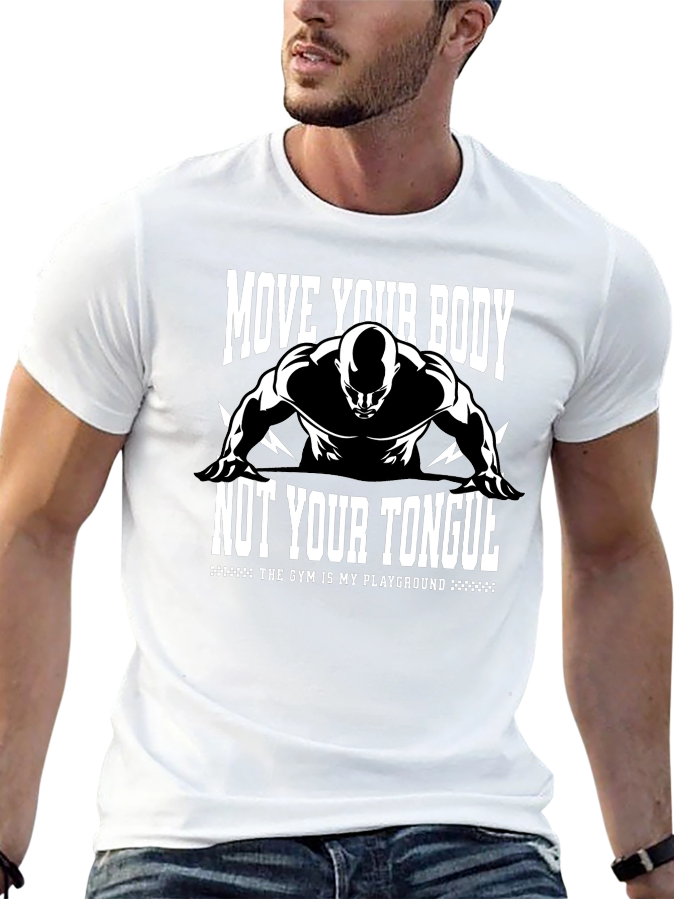 Gym Motivation T-Shirt: Move Your Body