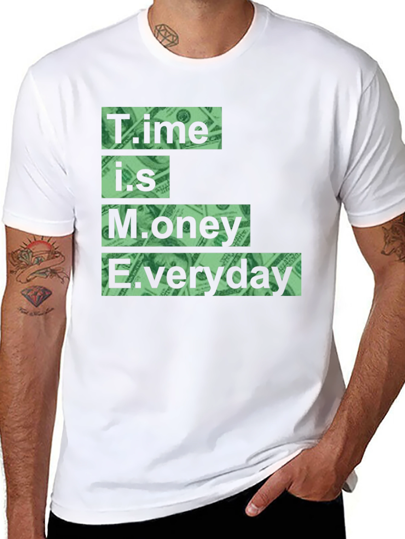 Time is Money Everyday Graphic Tee