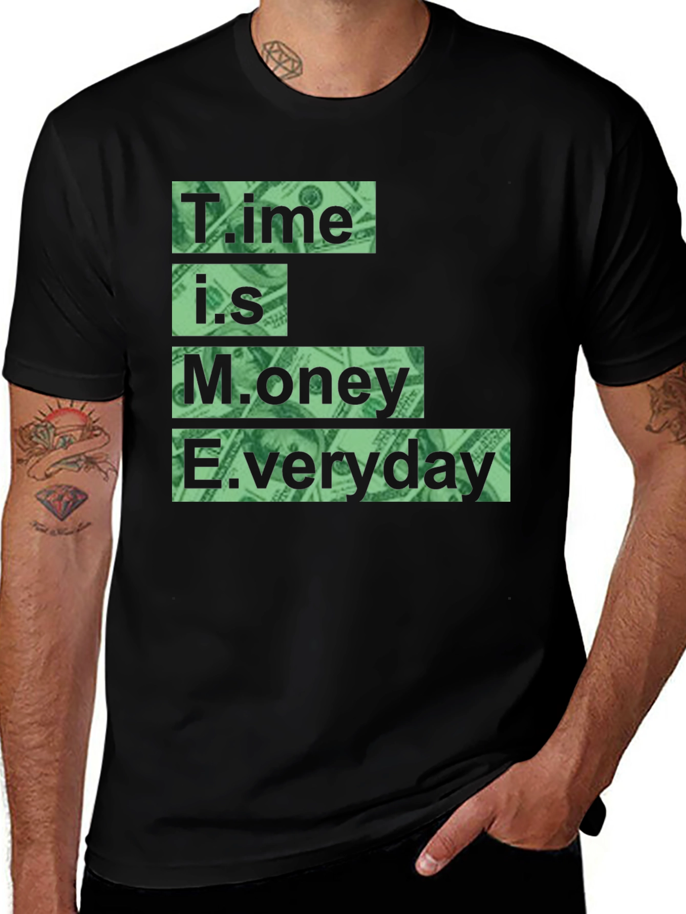 Time is Money Everyday Graphic Tee