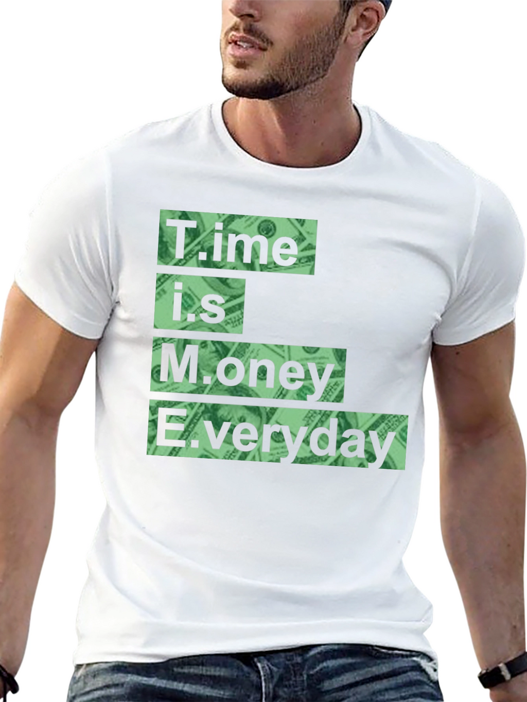 Time is Money Everyday Graphic Tee