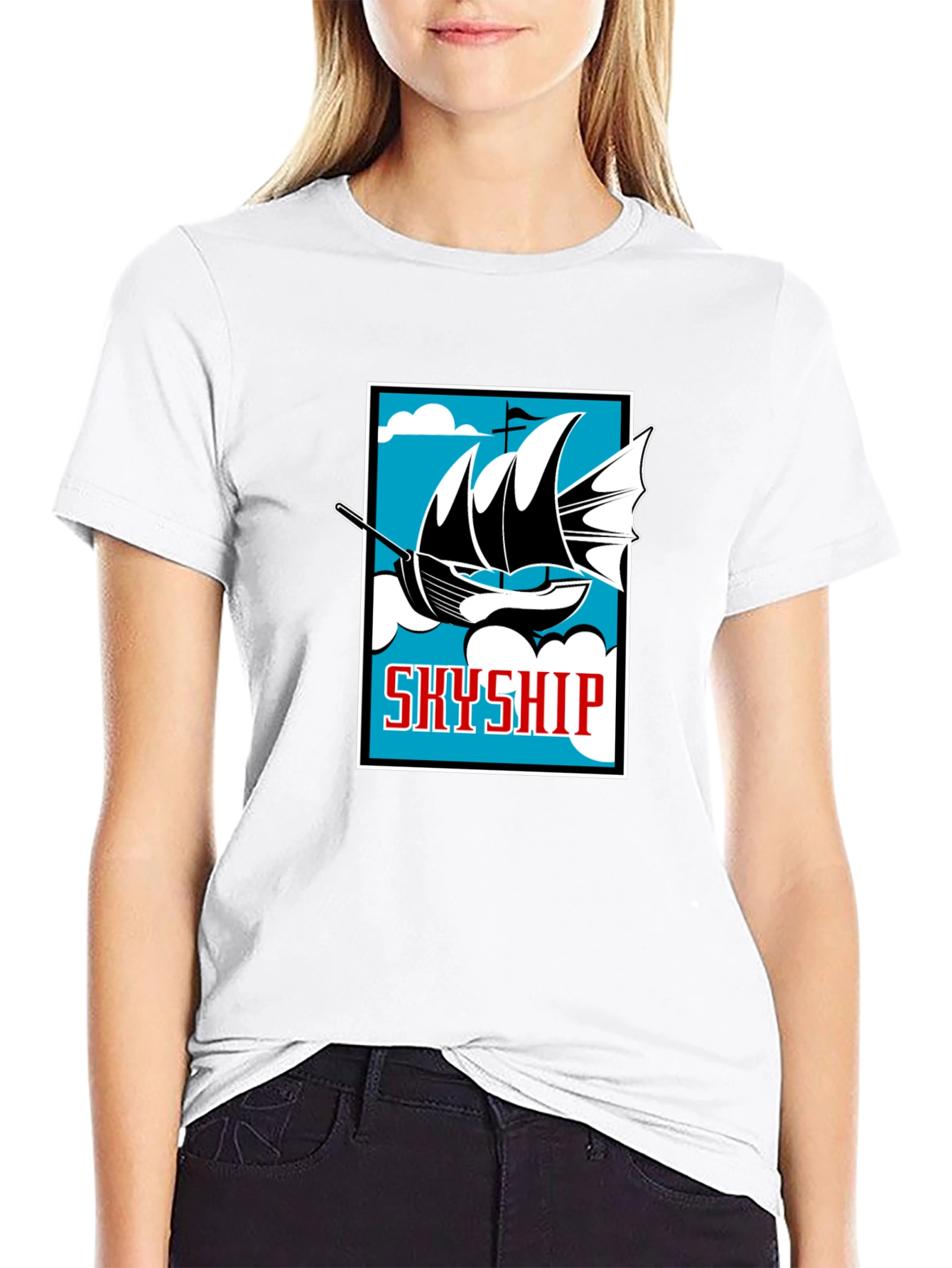 SkyShip Graphic T-Shirt