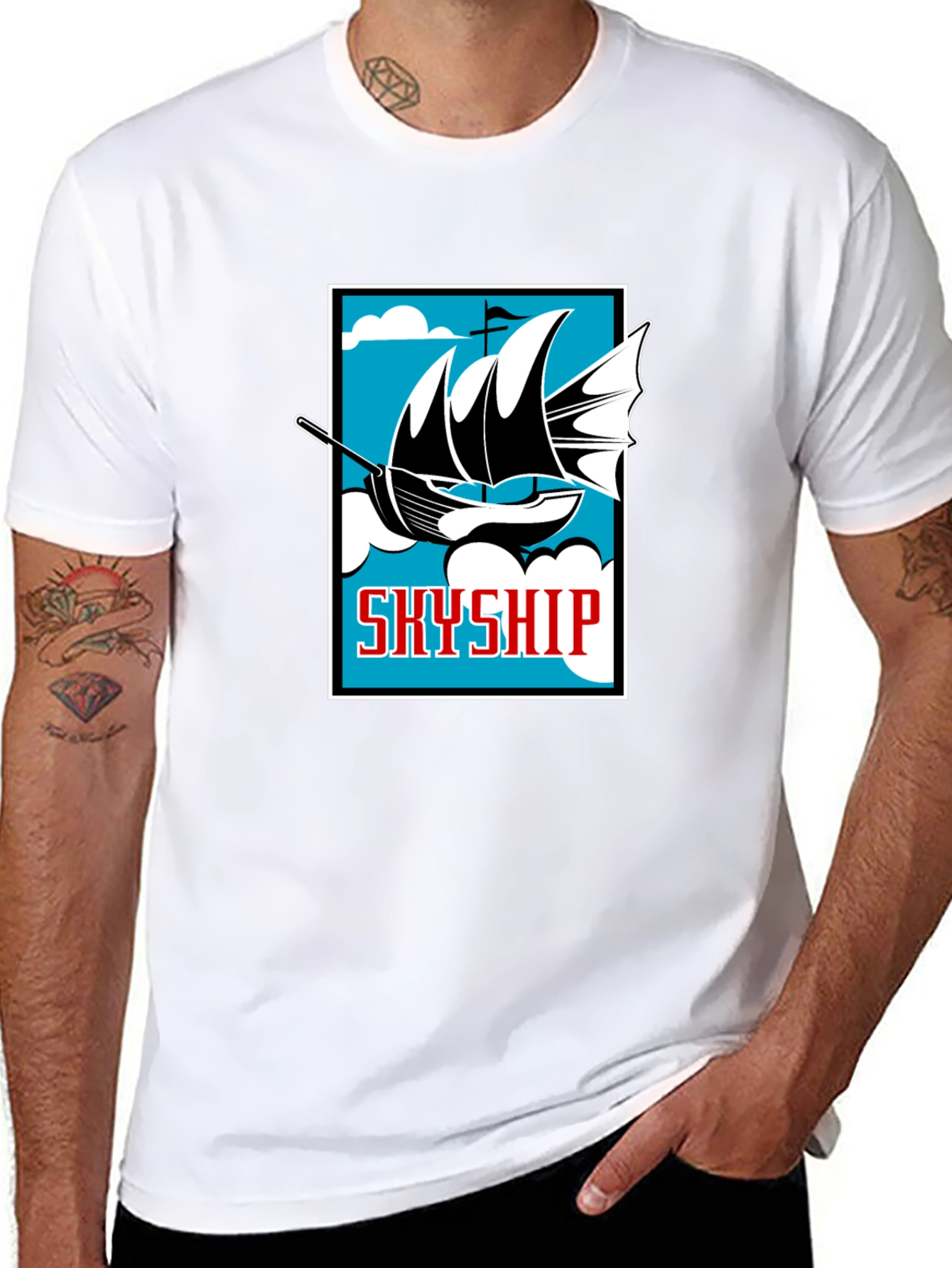 SkyShip Graphic T-Shirt