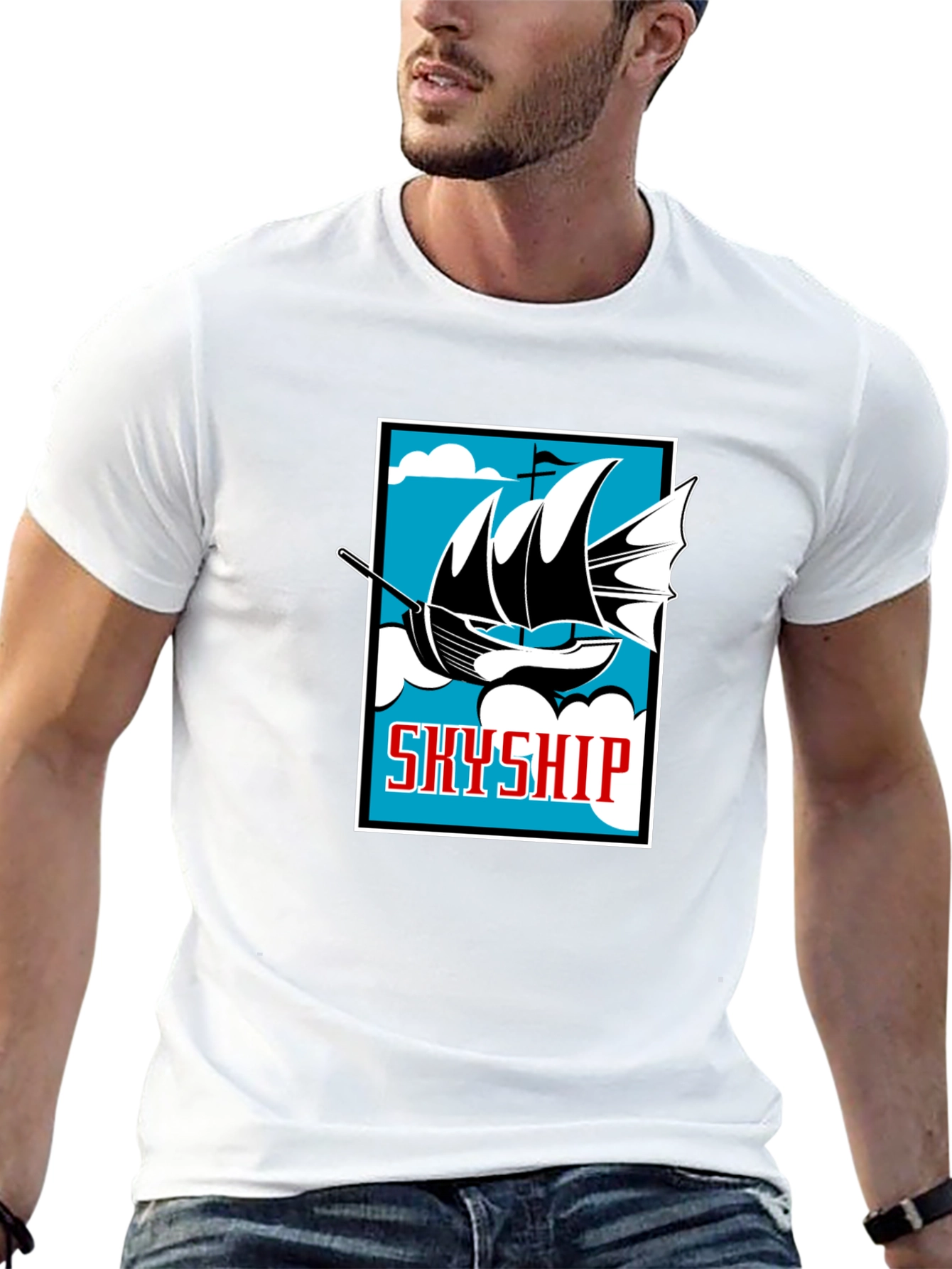 SkyShip Graphic T-Shirt