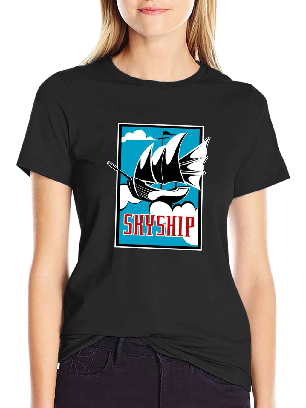 SkyShip Graphic T-Shirt
