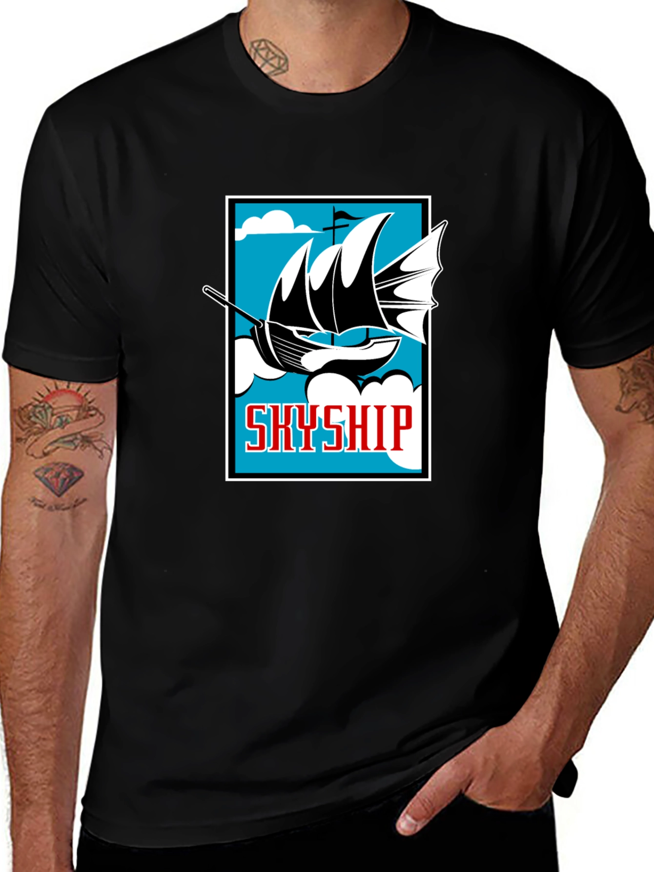 SkyShip Graphic T-Shirt