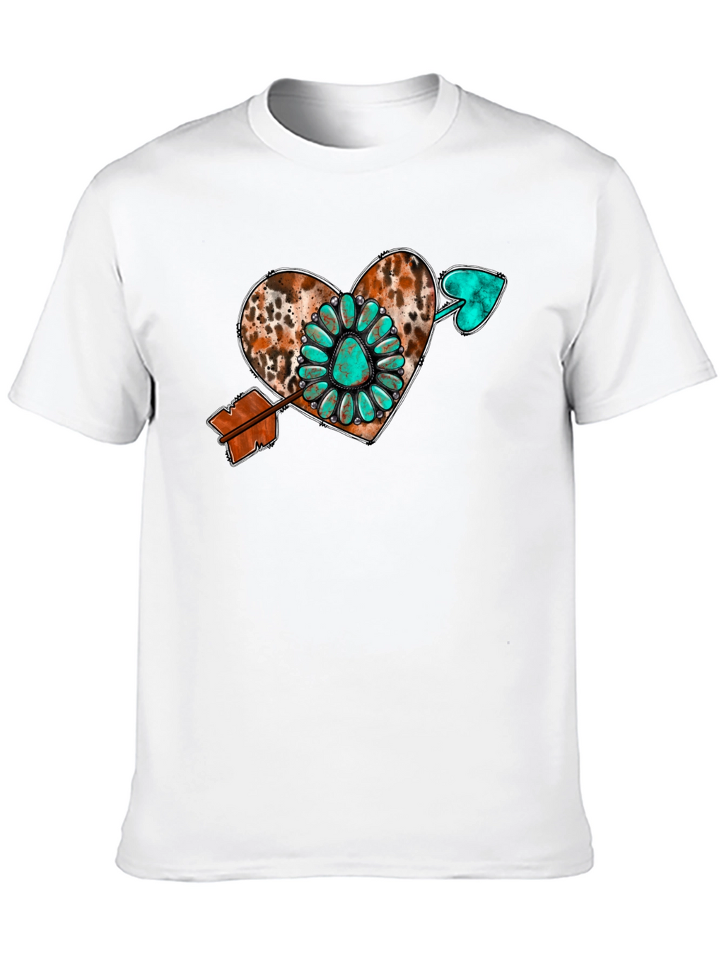 Western Heart Arrow Graphic Tee