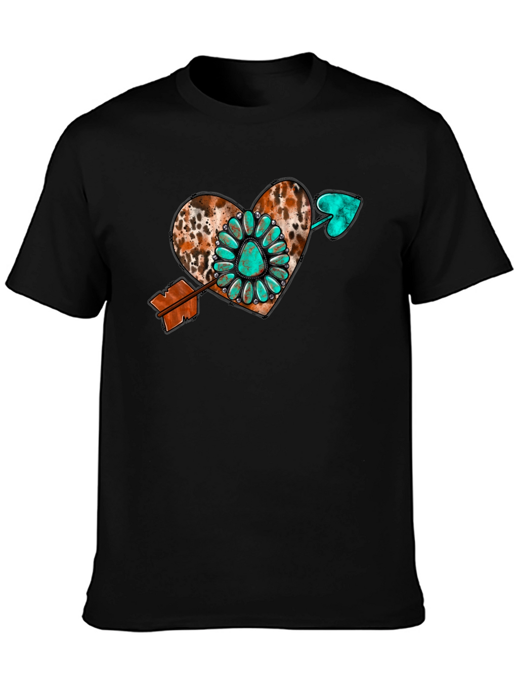 Western Heart Arrow Graphic Tee