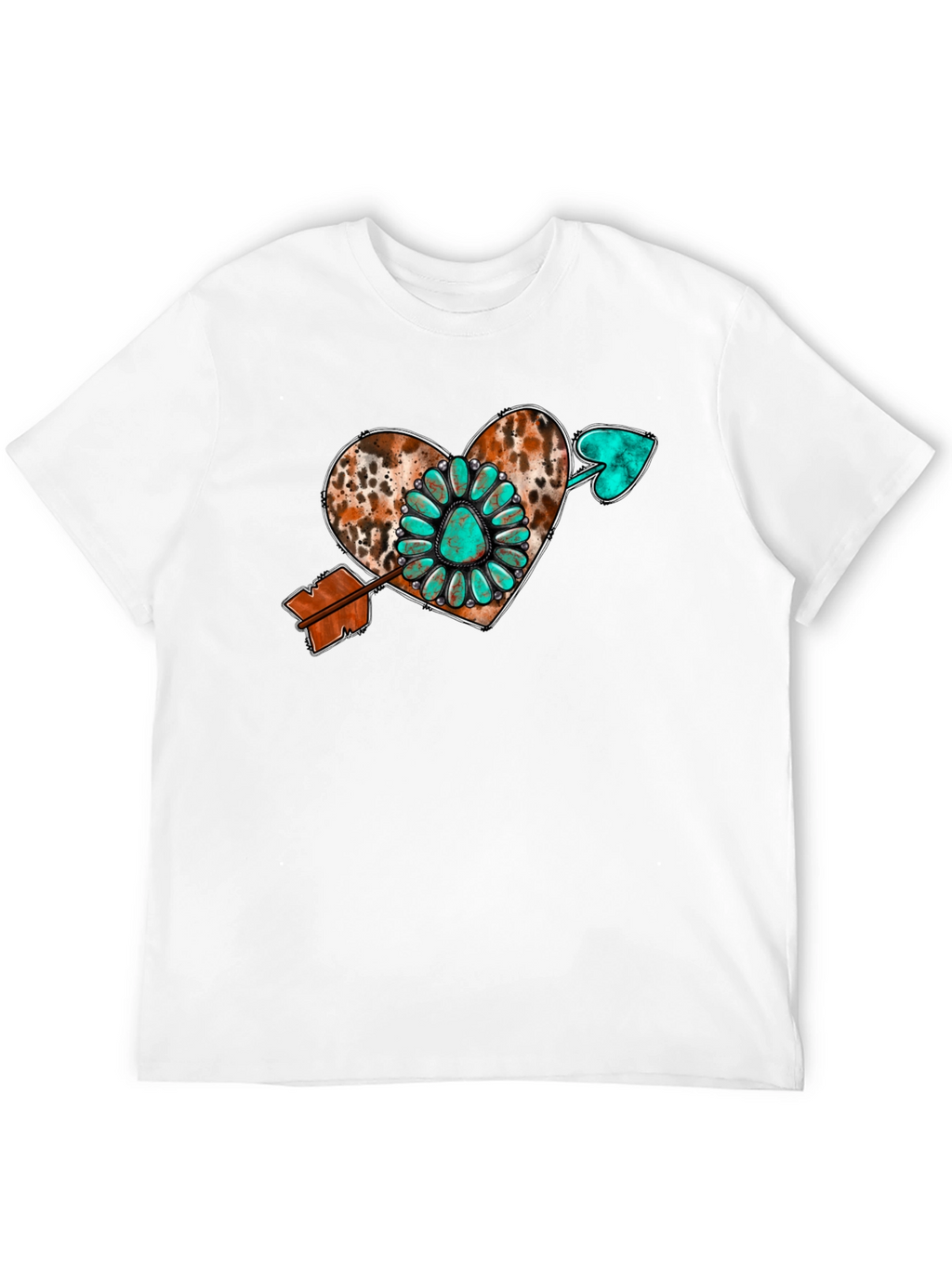 Western Heart Arrow Graphic Tee
