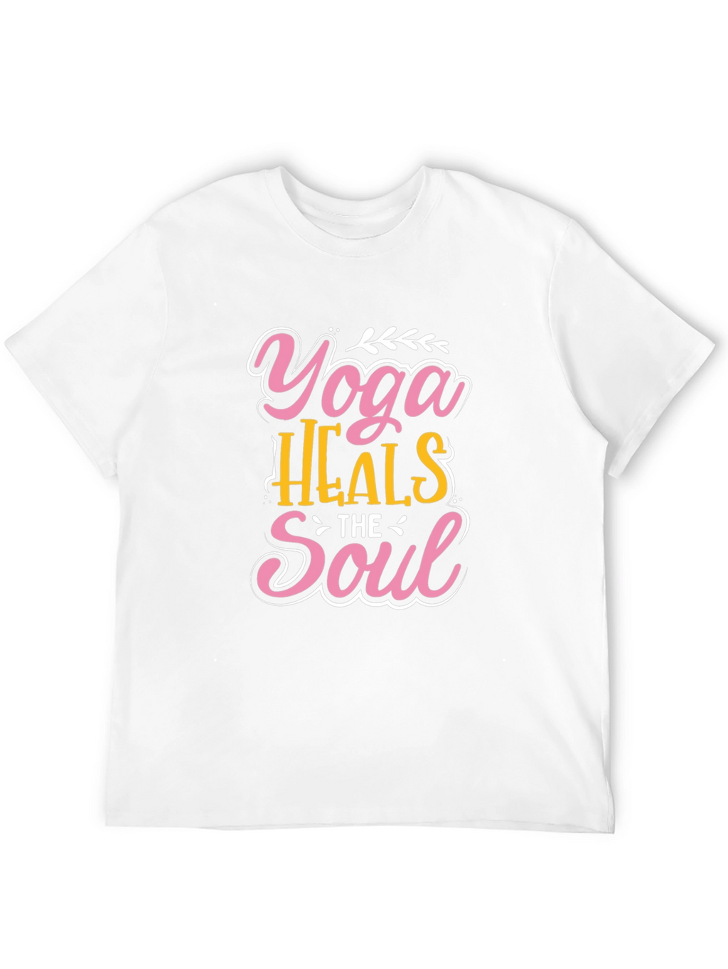 Yoga Heals the Soul Graphic T-Shirt