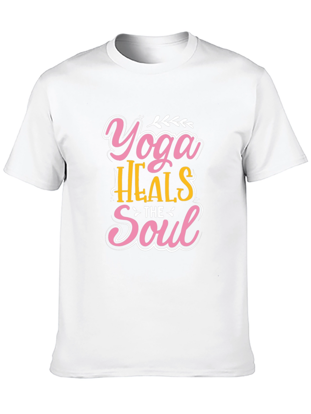 Yoga Heals the Soul Graphic T-Shirt