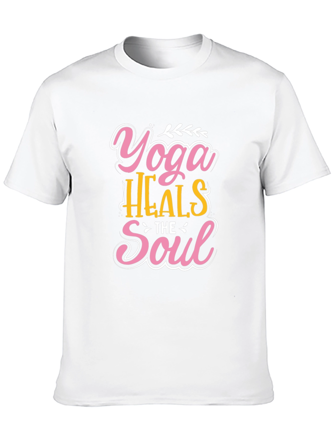 Yoga Heals the Soul Graphic T-Shirt