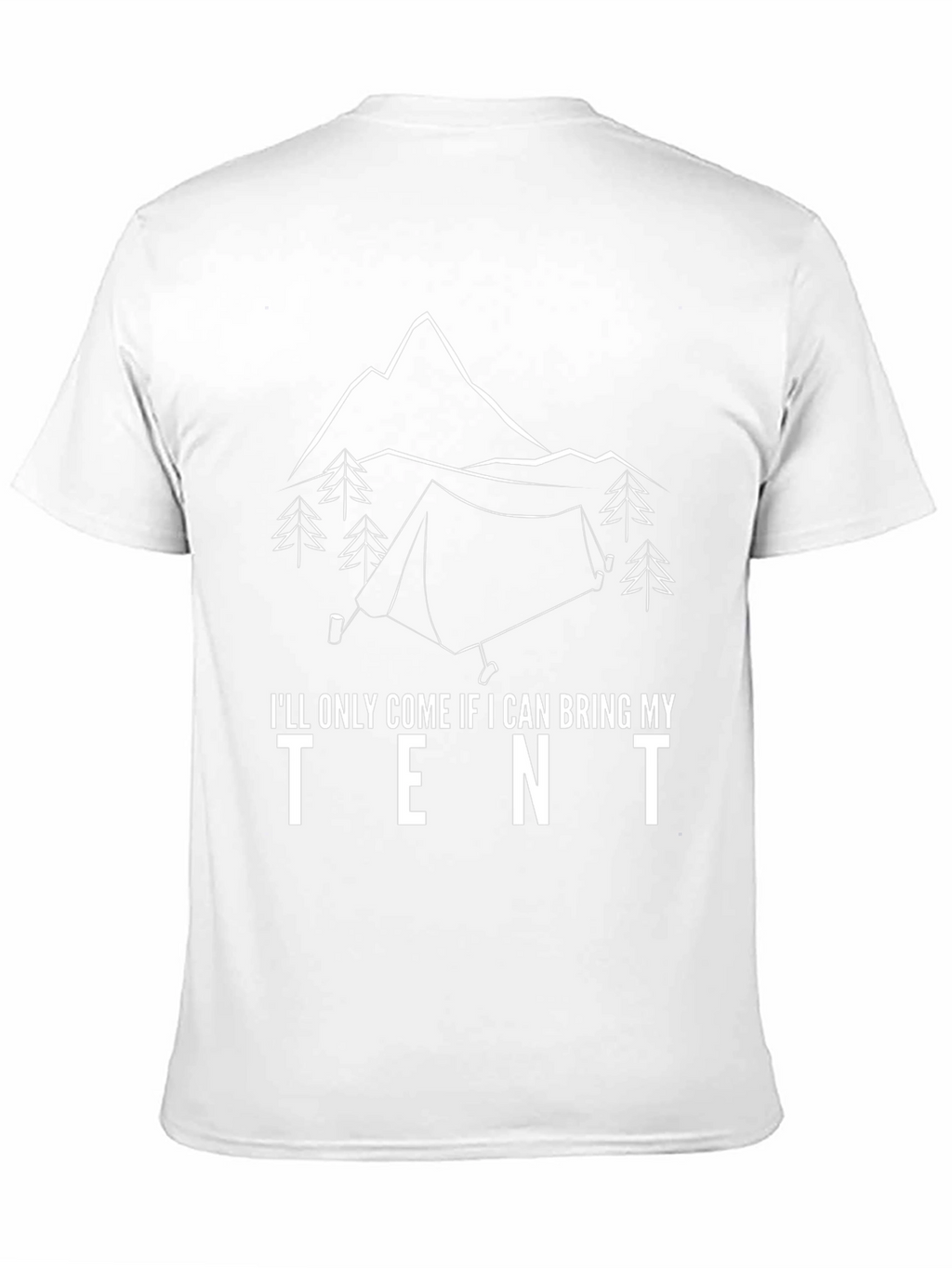 Camping Tent Graphic T-Shirt