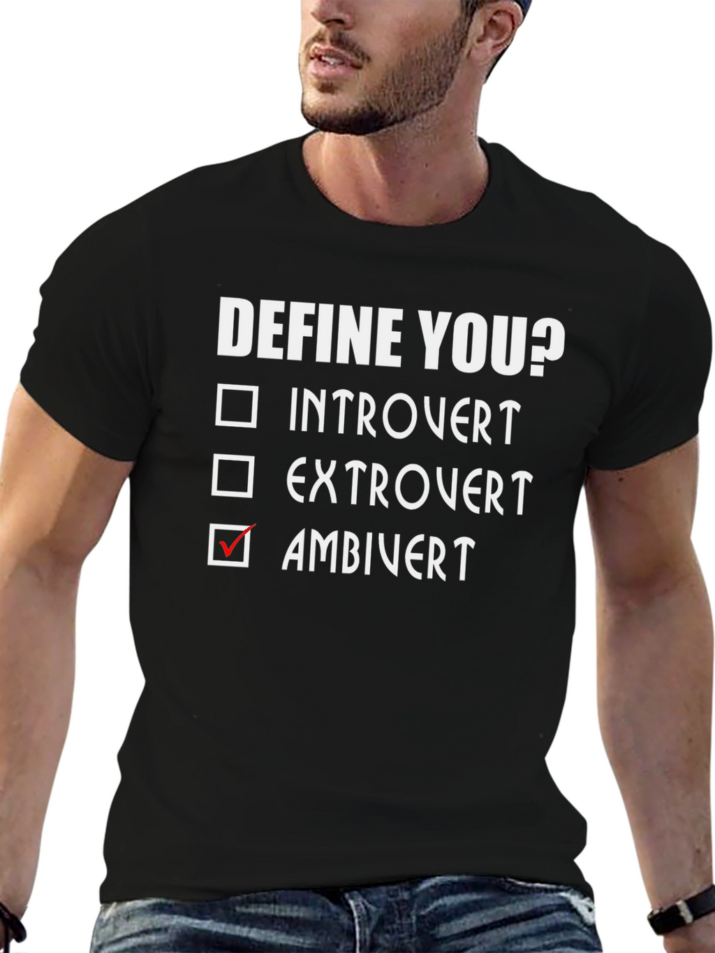 Ambivert Define You T-Shirt - Introvert Extrovert Personality