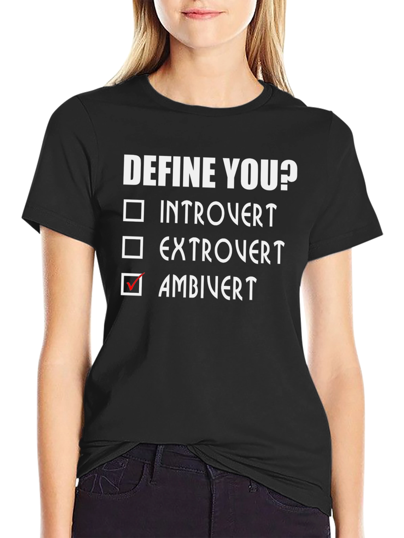 Ambivert Define You T-Shirt - Introvert Extrovert Personality