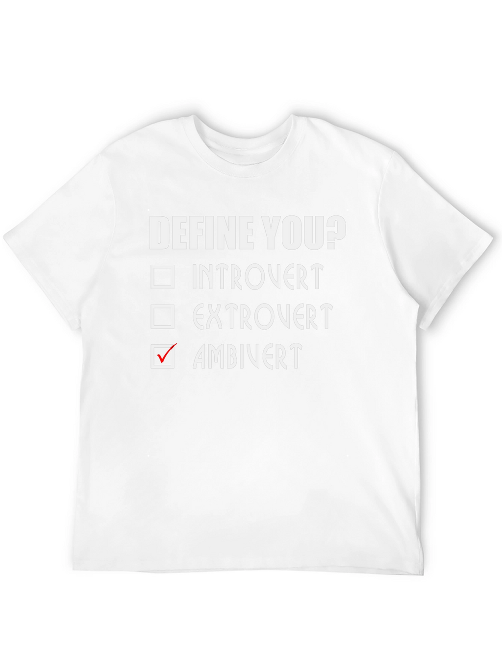Ambivert Define You T-Shirt - Introvert Extrovert Personality