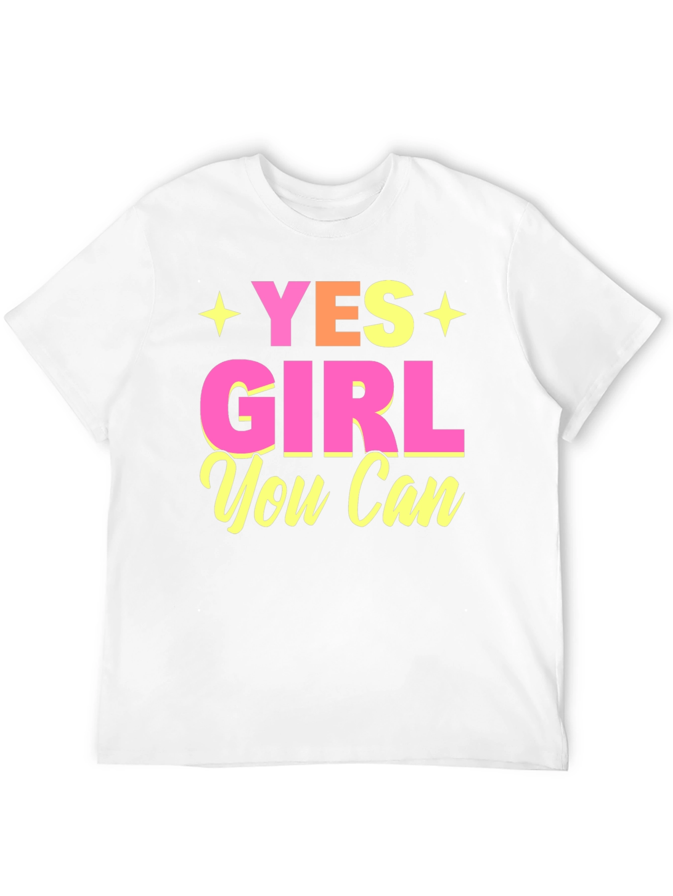 Yes Girl You Can Graphic T-Shirt