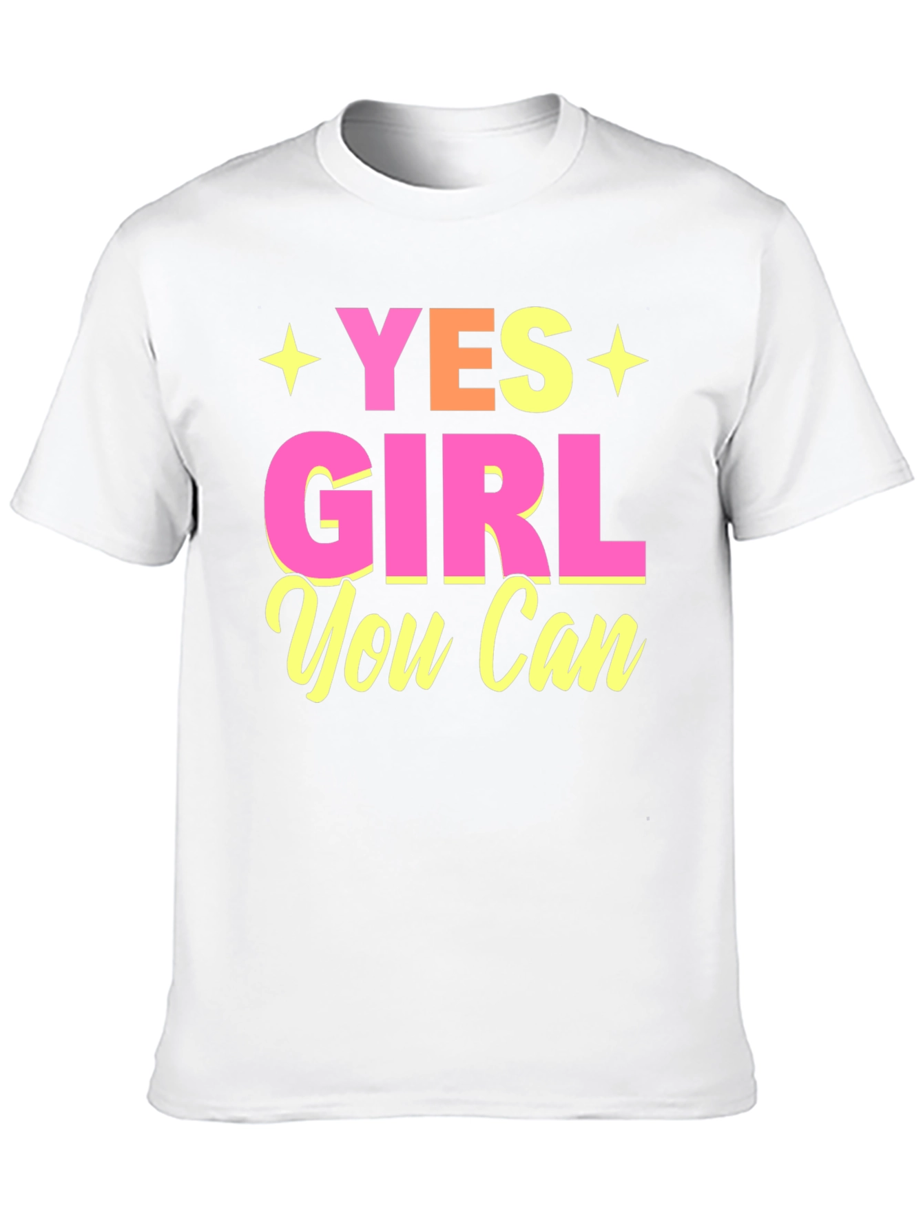 Yes Girl You Can Graphic T-Shirt