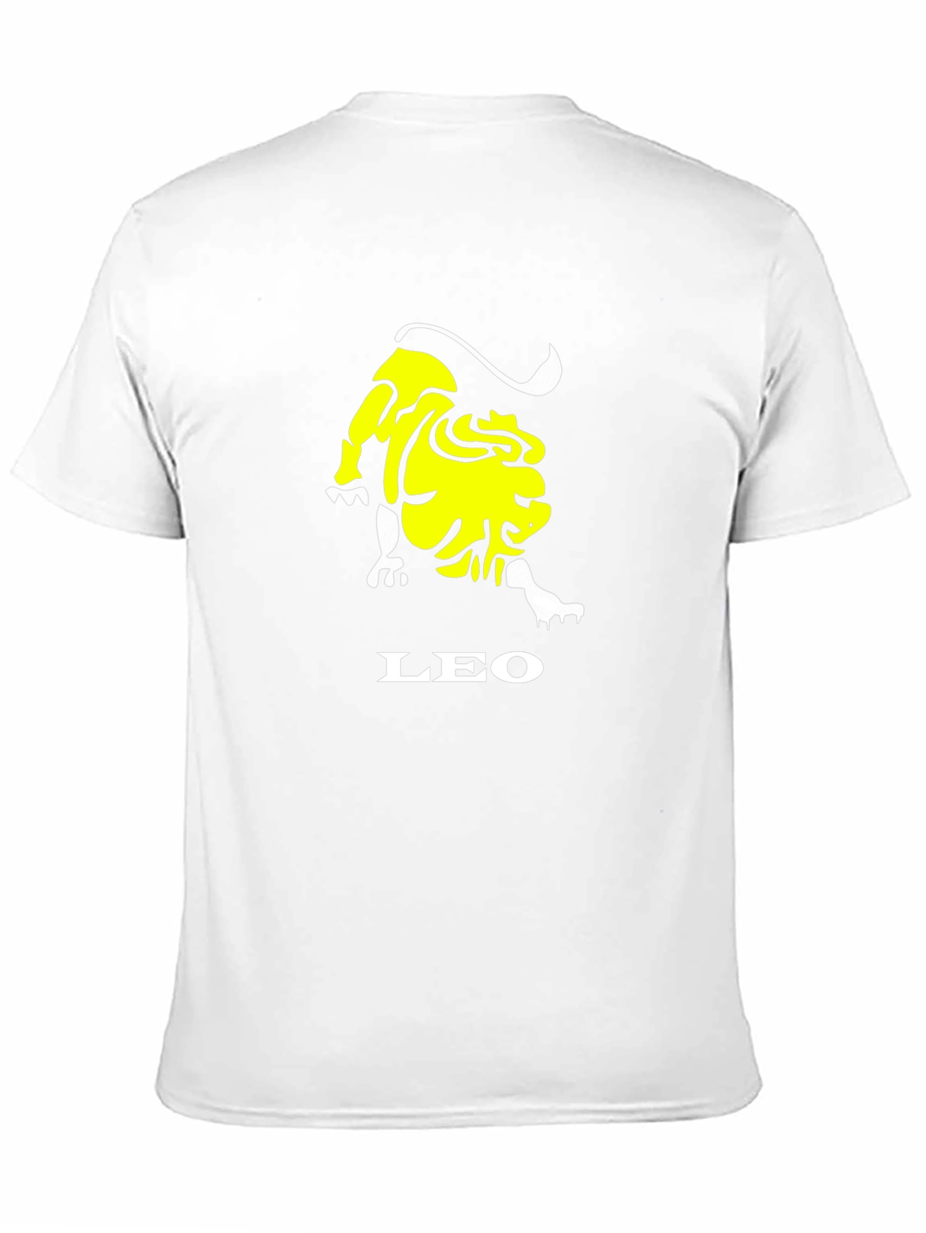Black Leo Zodiac Graphic T-Shirt