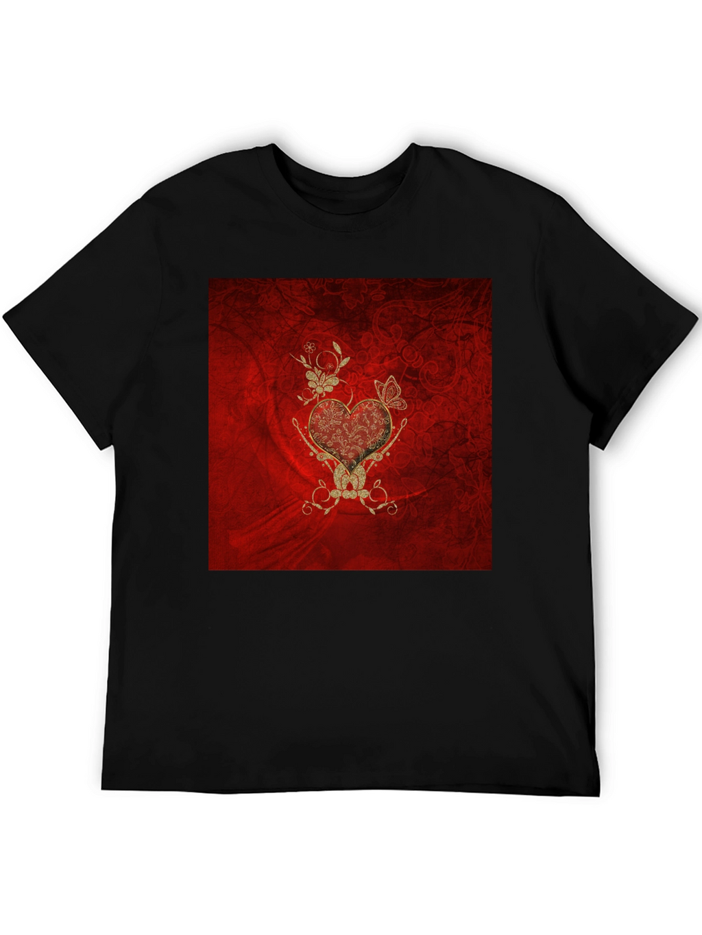 Ornate Heart Graphic Tee