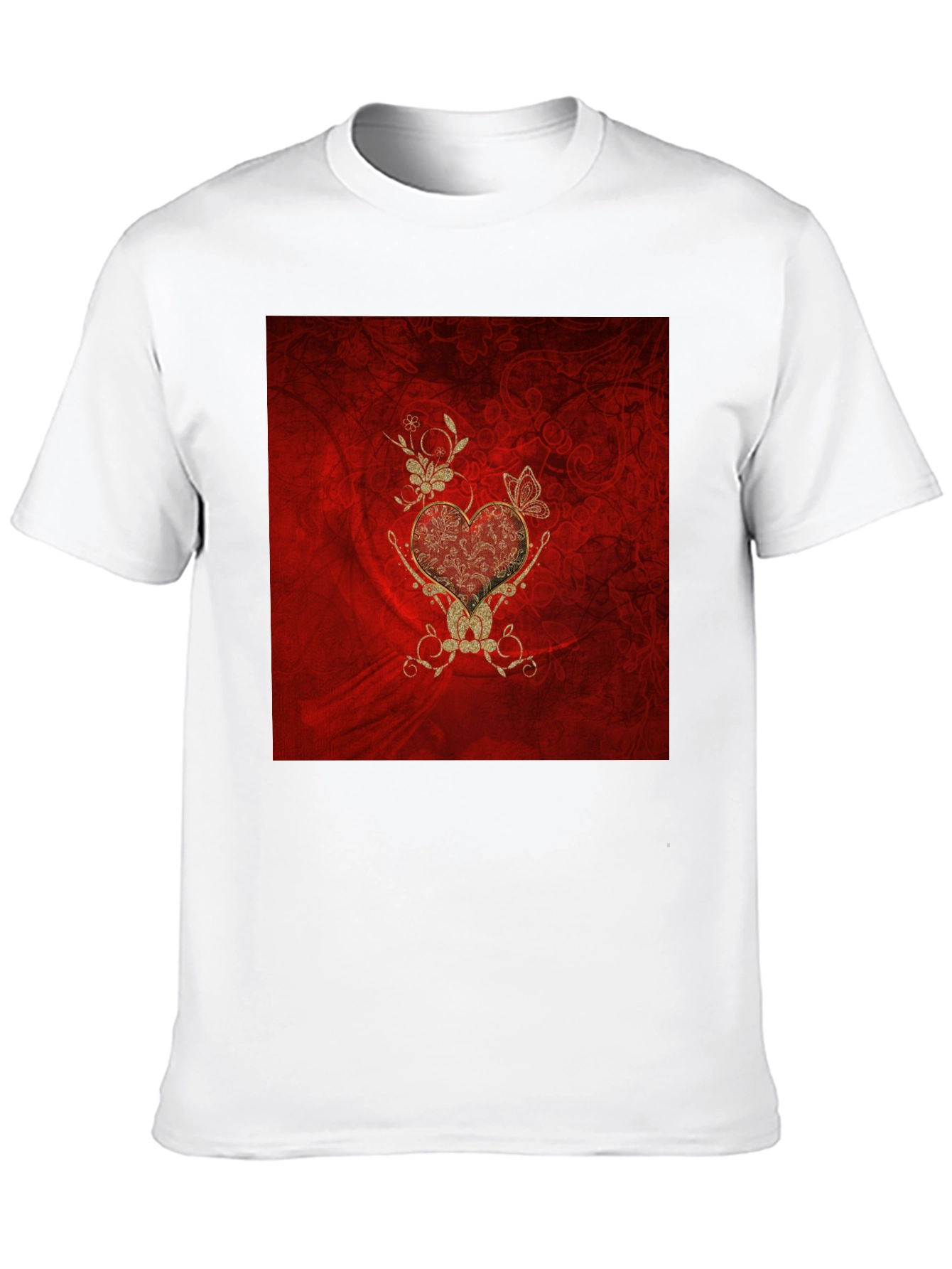 Ornate Heart Graphic Tee