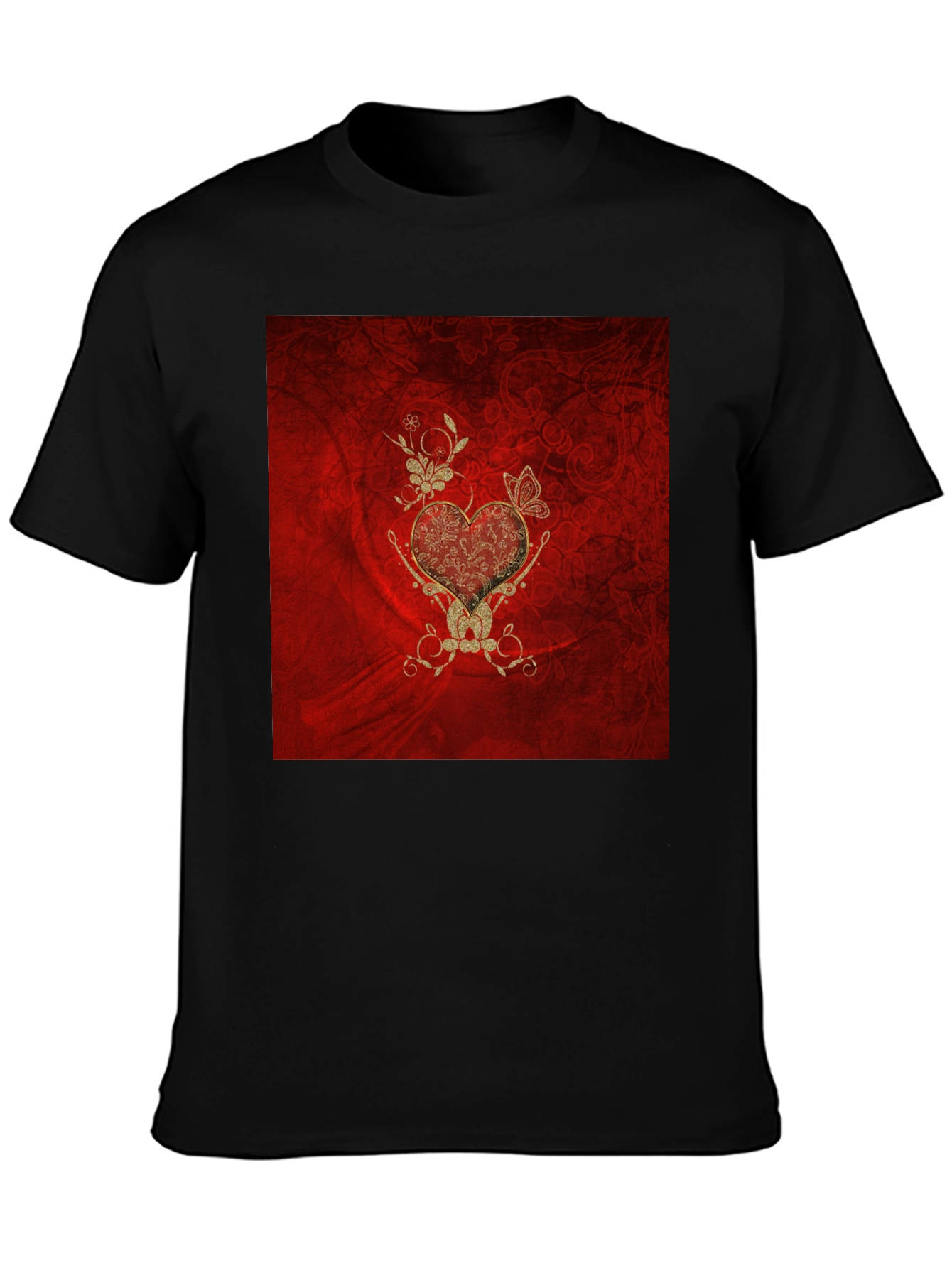 Ornate Heart Graphic Tee