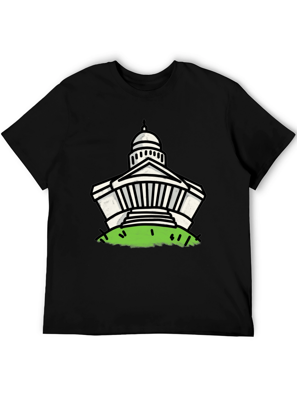 Capitol Building Graphic Print Tee