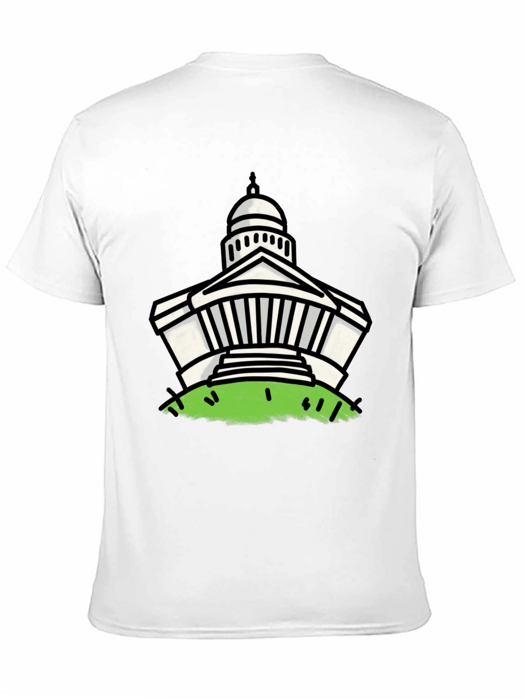 Capitol Building Graphic Print Tee
