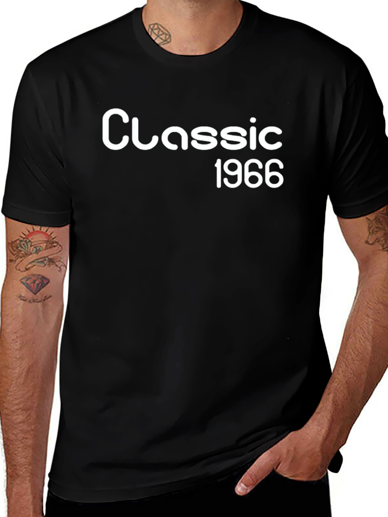 Classic 1966 Graphic Tee - Vintage Style
