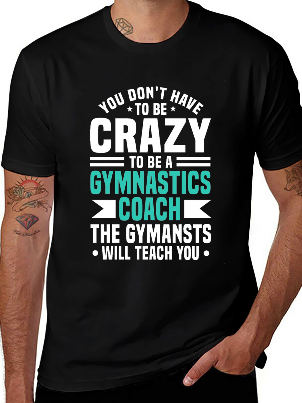 Crazy Gymnastics Coach T-Shirt