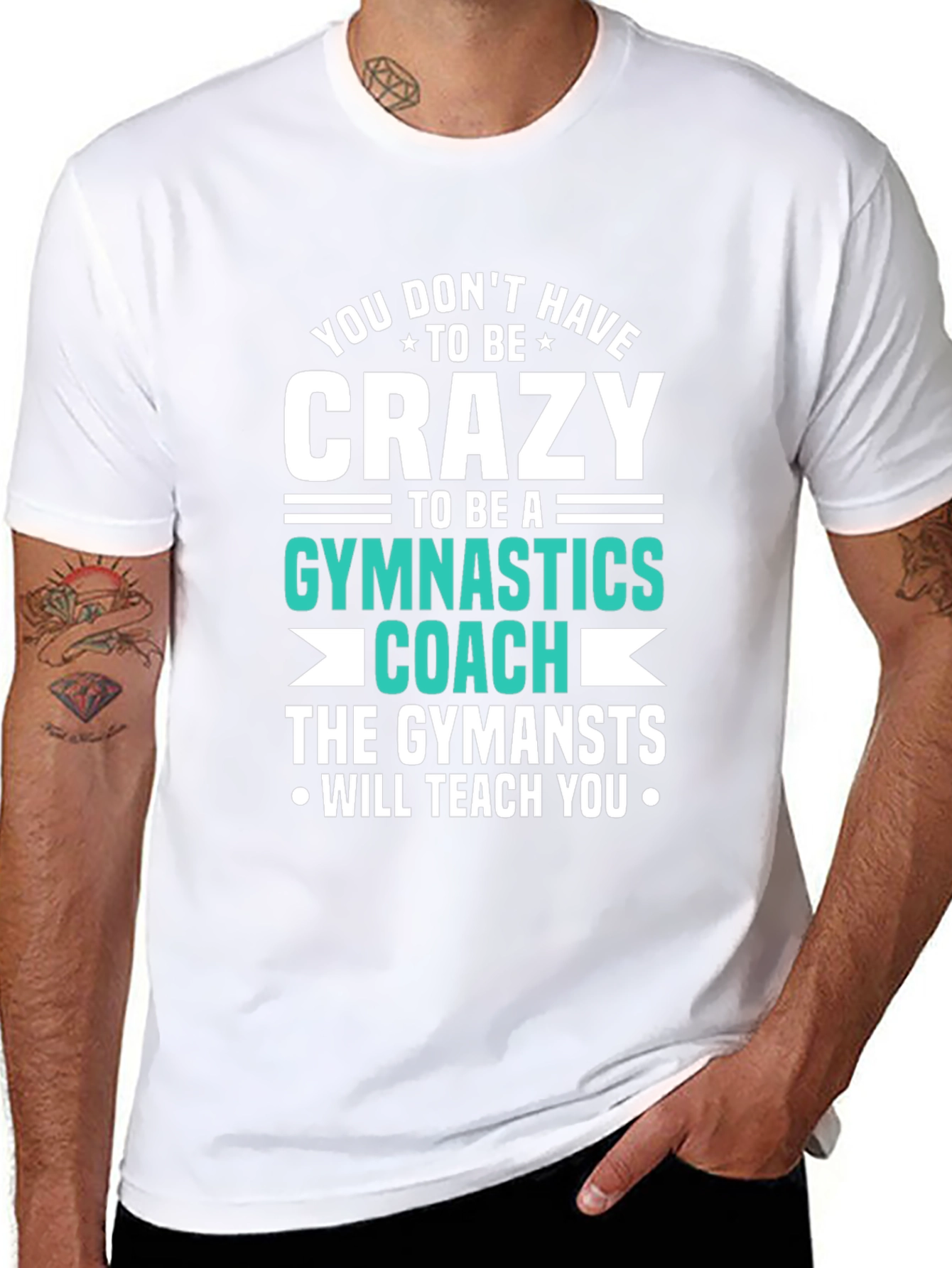 Crazy Gymnastics Coach T-Shirt