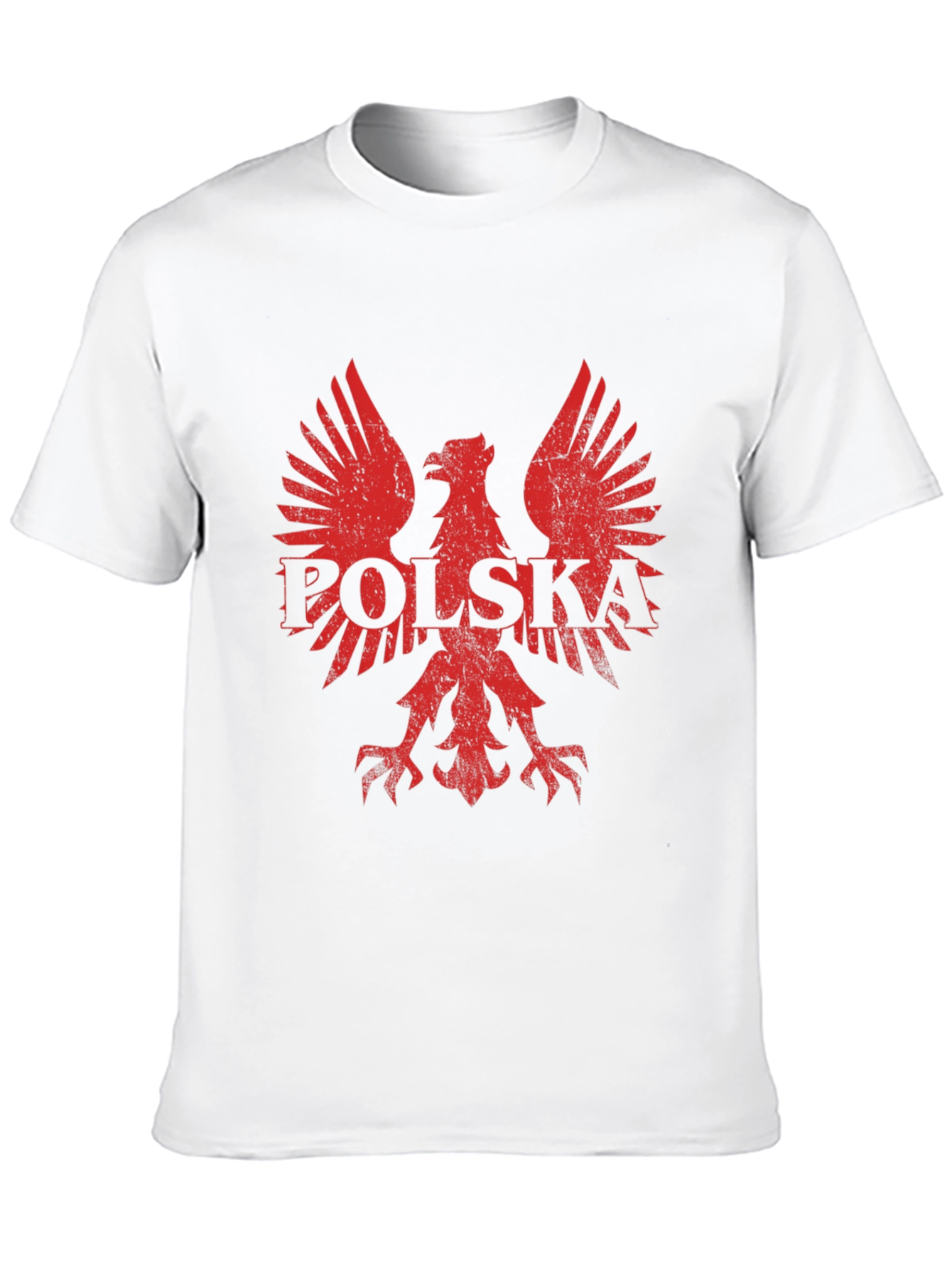Retro Polska Eagle Graphic T-Shirt