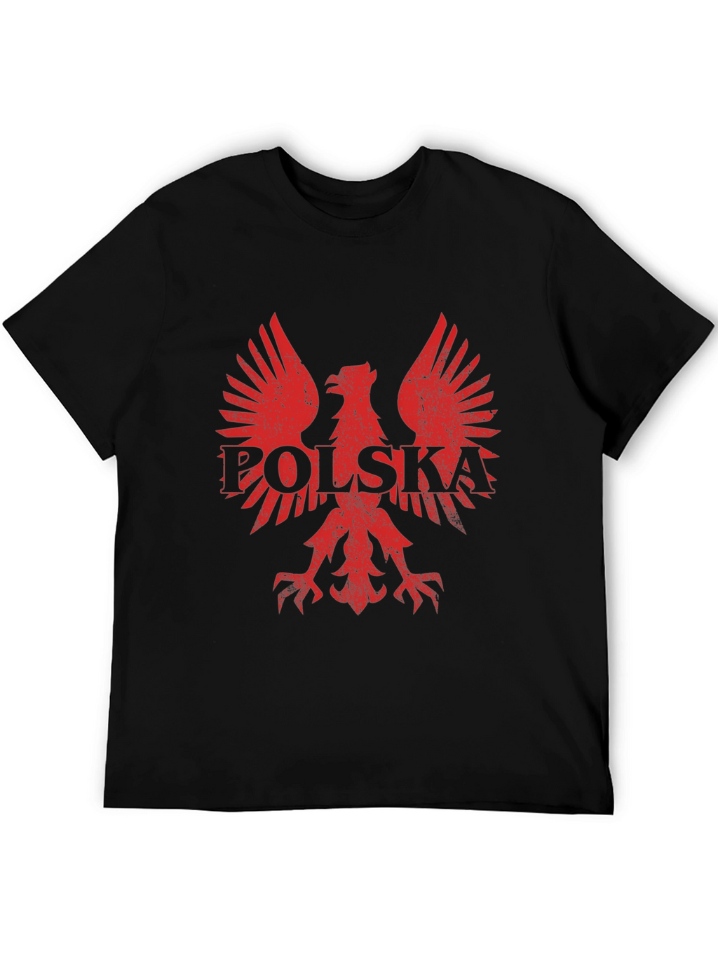 Retro Polska Eagle Graphic T-Shirt
