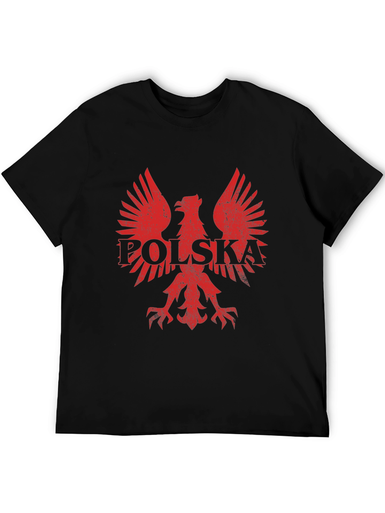 Retro Polska Eagle Graphic T-Shirt